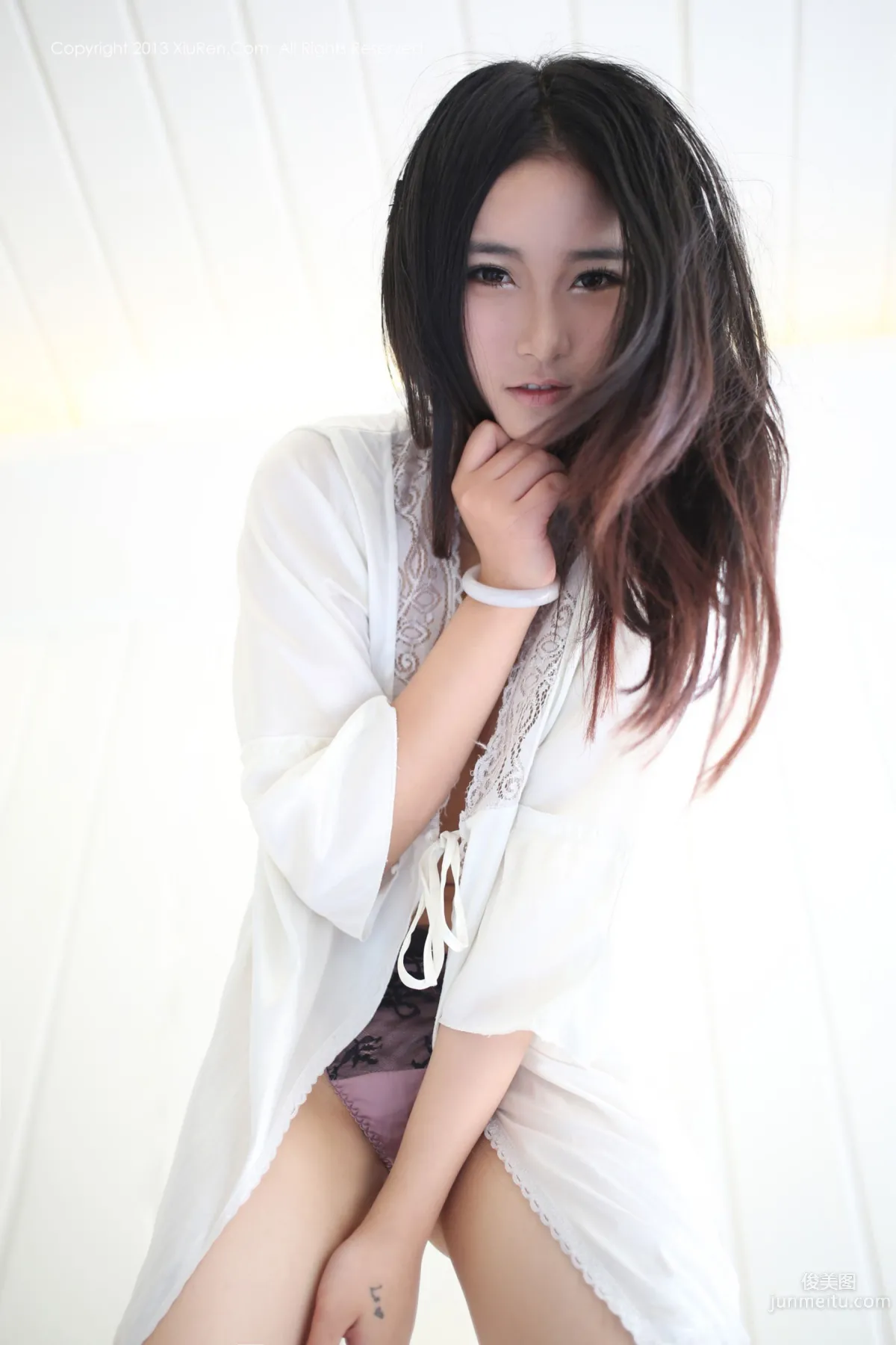 MOON嘉依 - 4套内衣 [秀人网XiuRen] No.002 写真集79