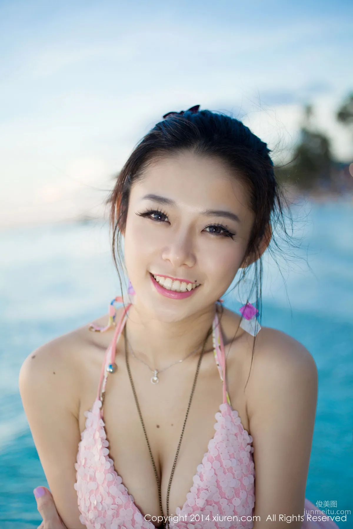 luvian Benneng, Long Beach Finale Series: Absolutely Radiant [XiuRen] No.090 Photo Set photo 22