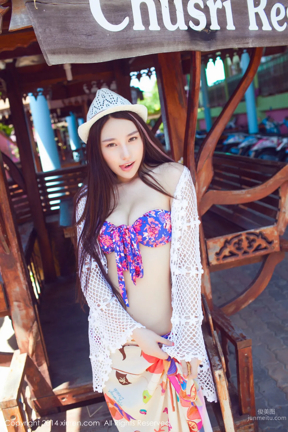 Goddess Liu Yining Lynn Thailand Street Snap [XiuRen] No.139 Photo Set photo 20