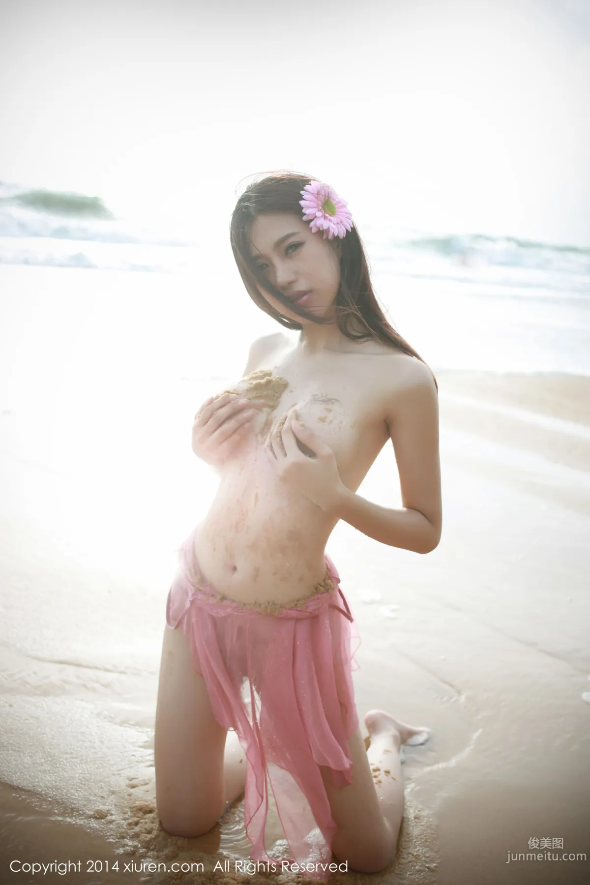 绮裡嘉ula《海邊風情~~》 [秀人網XiuRen] No.188 寫真集 48