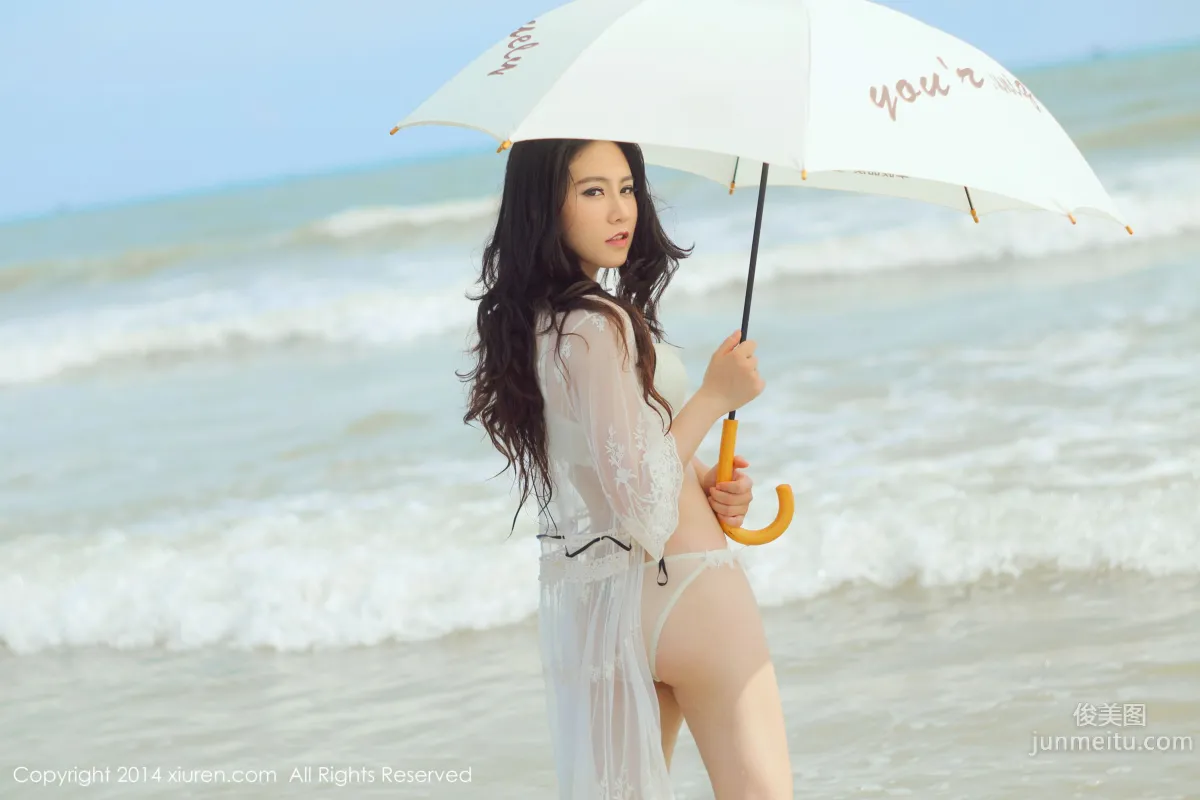 Sissi Shishi, Outdoor Seaside + Hotel Indoor Mix and Match [XiuRen] No.160 Photo Set photo 6