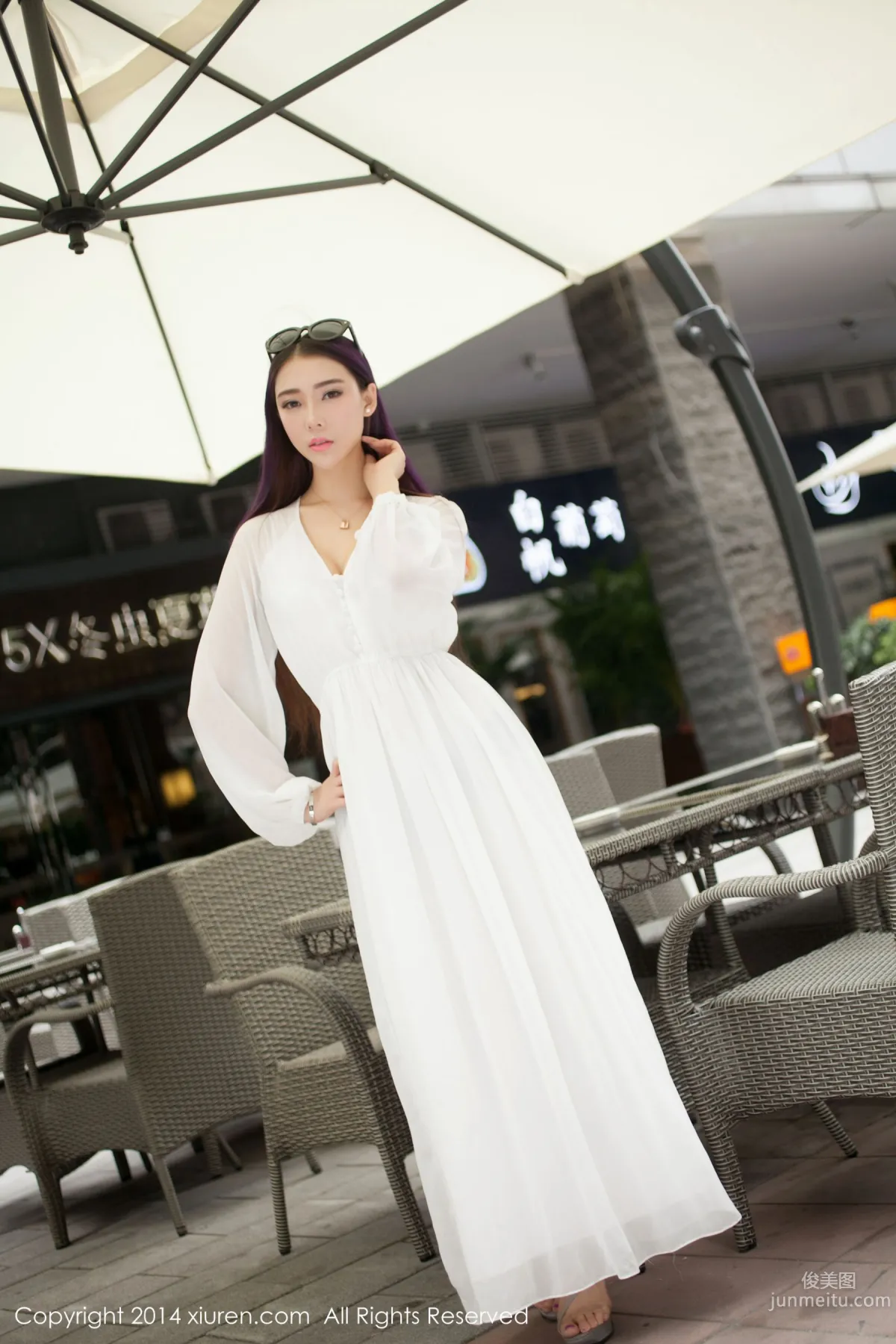 Mengna Vanessa, Gracefully Arriving Special Goddess [XiuRen] No.131 Photo Set photo 18