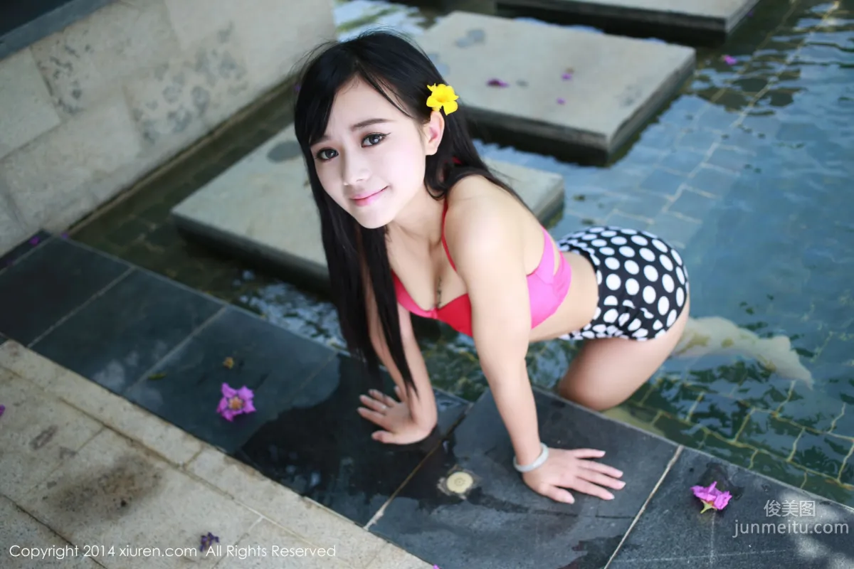 Girl Next Door Goddess toro Yu Zhu Sanya Set 2 [XiuRen] No.153 Photo Set photo 39