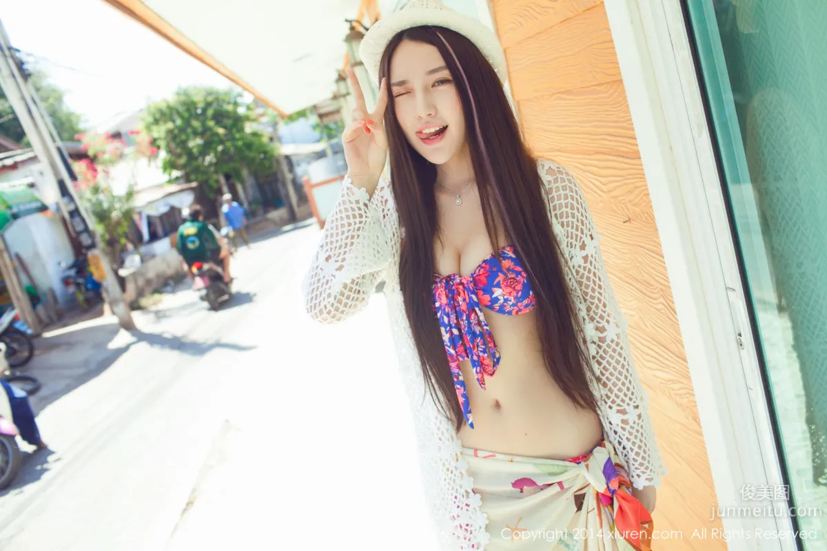 Goddess Liu Yining Lynn Thailand Street Snap [XiuRen] No.139 Photo Set photo 9