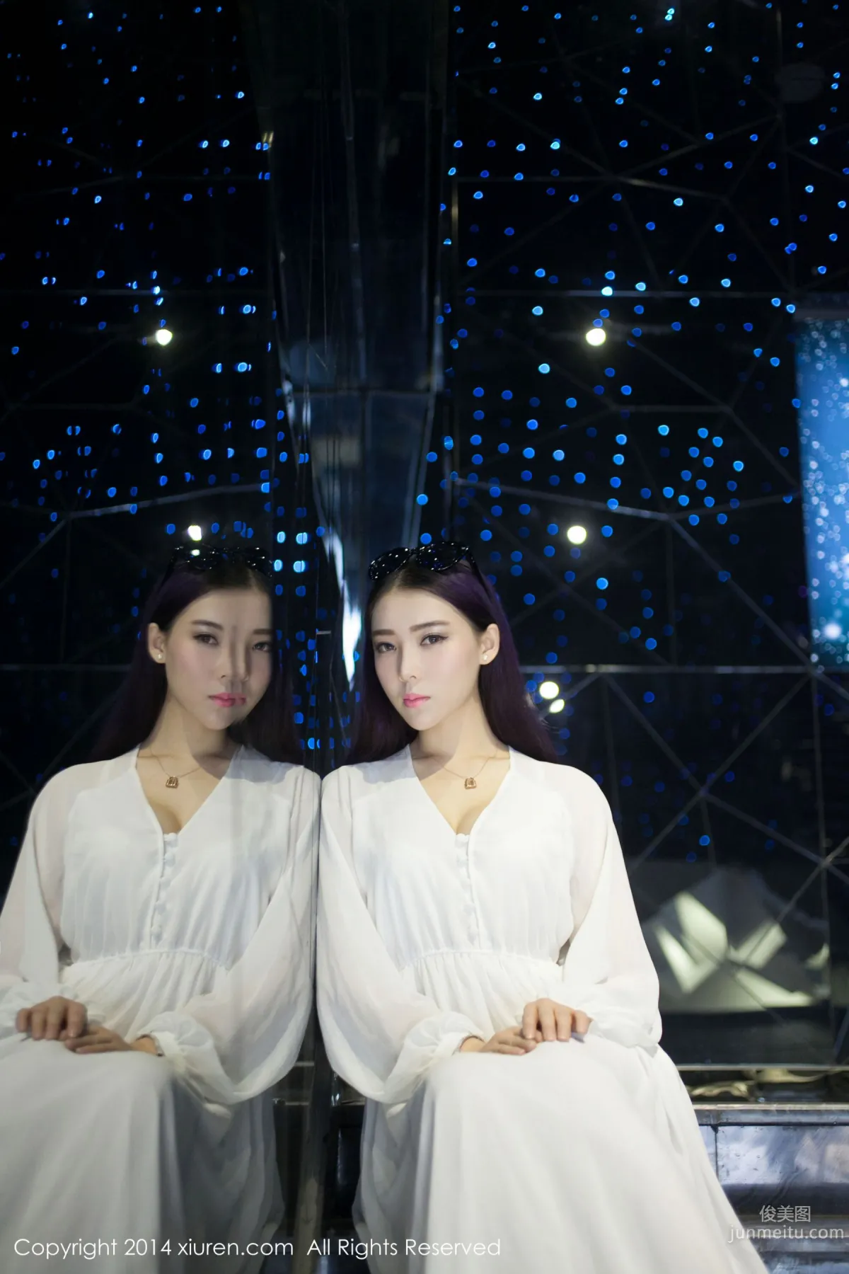 Mengna Vanessa, Gracefully Arriving Special Goddess [XiuRen] No.131 Photo Set photo 7