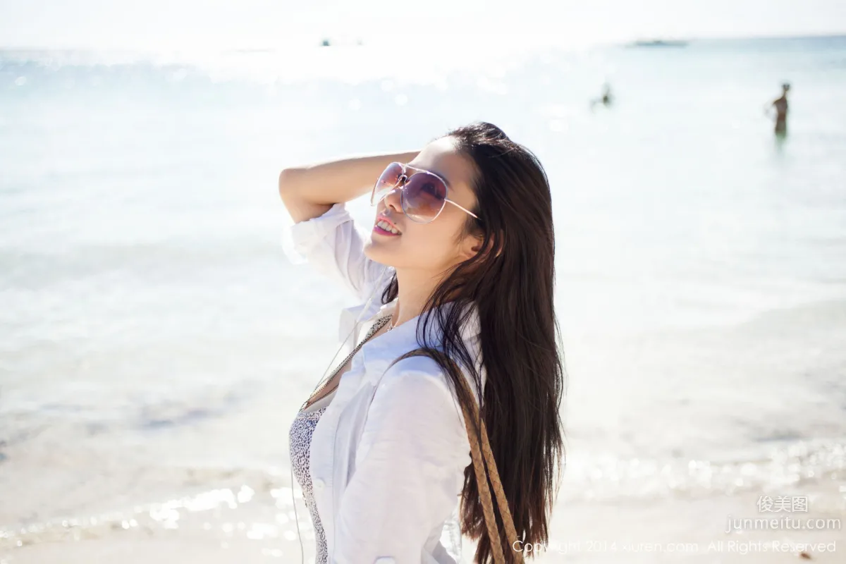luvian Benneng, Uncle Neng Long Beach Set Third Series [XiuRen] No.084 Photo Set photo 7