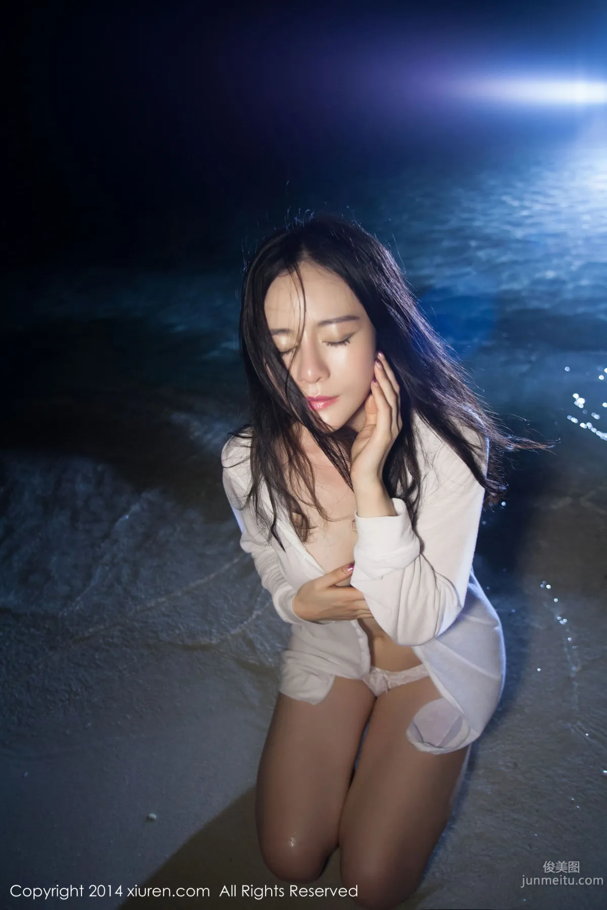 Nancy Xiaozi, Fresh Swimwear + Beach Wet Body [XiuRen] No.088 Photo Set photo 44