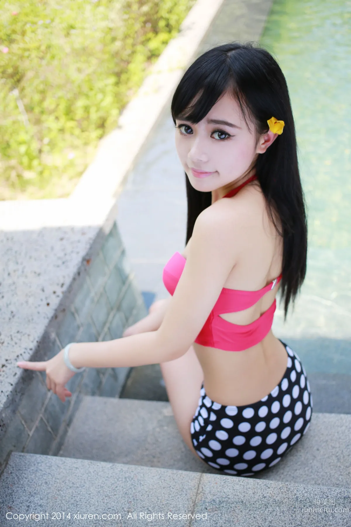 Girl Next Door Goddess toro Yu Zhu Sanya Set 2 [XiuRen] No.153 Photo Set photo 34