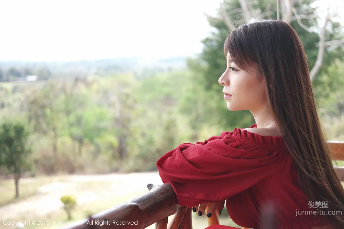 vetiver Jiabao Beier, Thailand Travel Shoot Long Dress Goddess Series [XiuRen] No.303 Photo Set photo 6