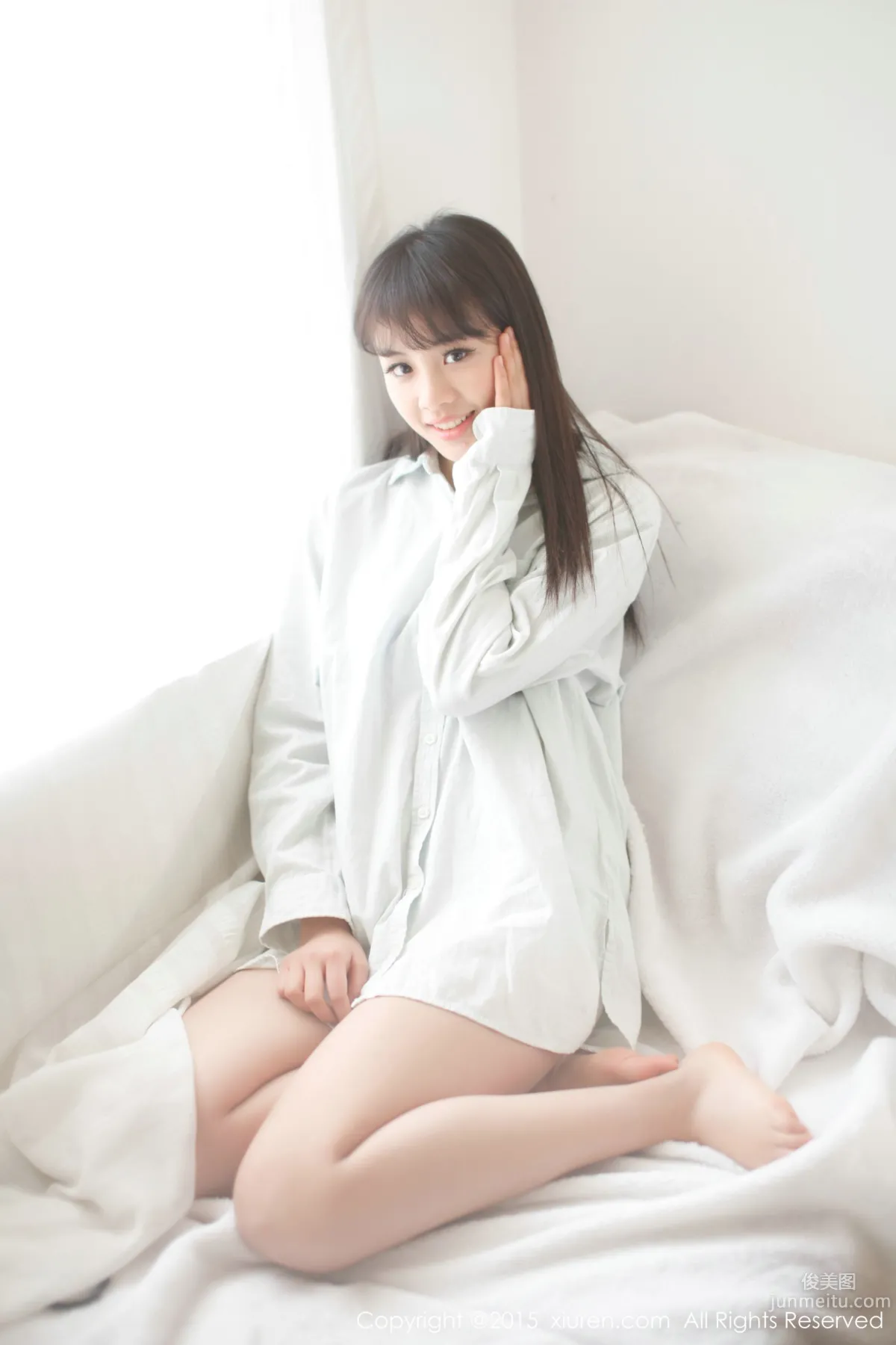 Girl Next Door Qimi baby Fresh and Sweet Photo Set [XiuRen] No.318 photo 45