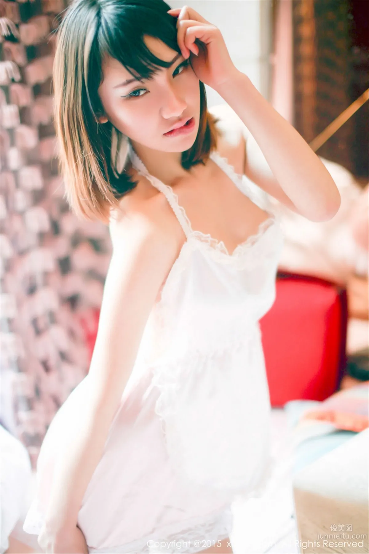 Yan Qianqian Cindy, Cleavage Push and Pajama Series [XiuRen] No.270 Photo Set photo 3