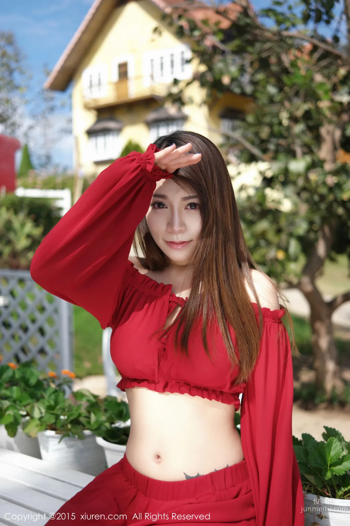 vetiver Jiabao Beier, Thailand Travel Shoot Long Dress Goddess Series [XiuRen] No.303 Photo Set photo 19