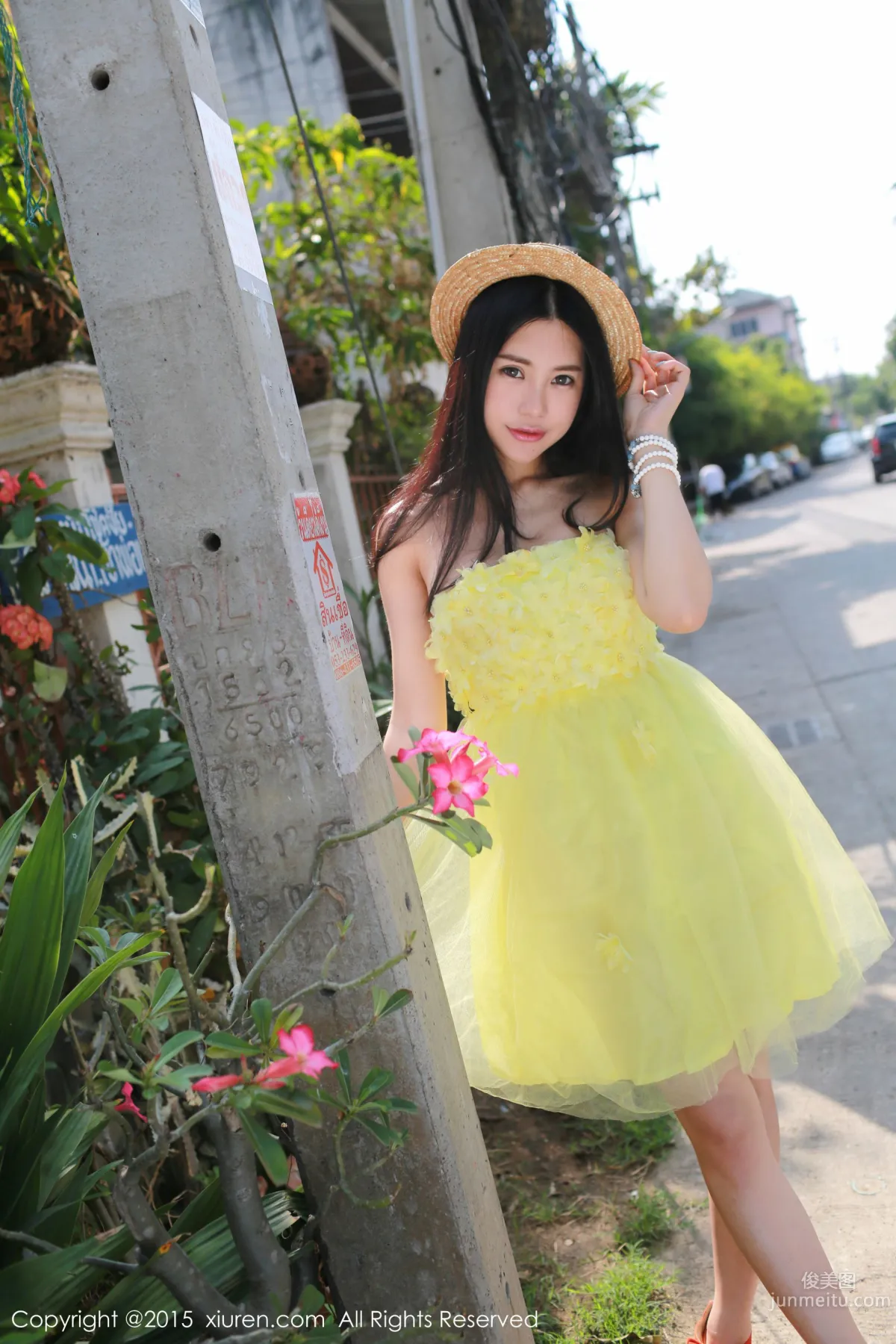 Qi Lijia ula, Thailand Chiang Mai Travel Shoot, Fresh and Light Outdoor Shoot [XiuRen] No.296 Photo Set photo 7