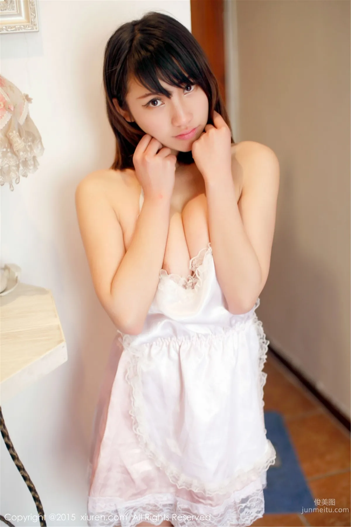 Yan Qianqian Cindy, Cleavage Push and Pajama Series [XiuRen] No.270 Photo Set photo 35
