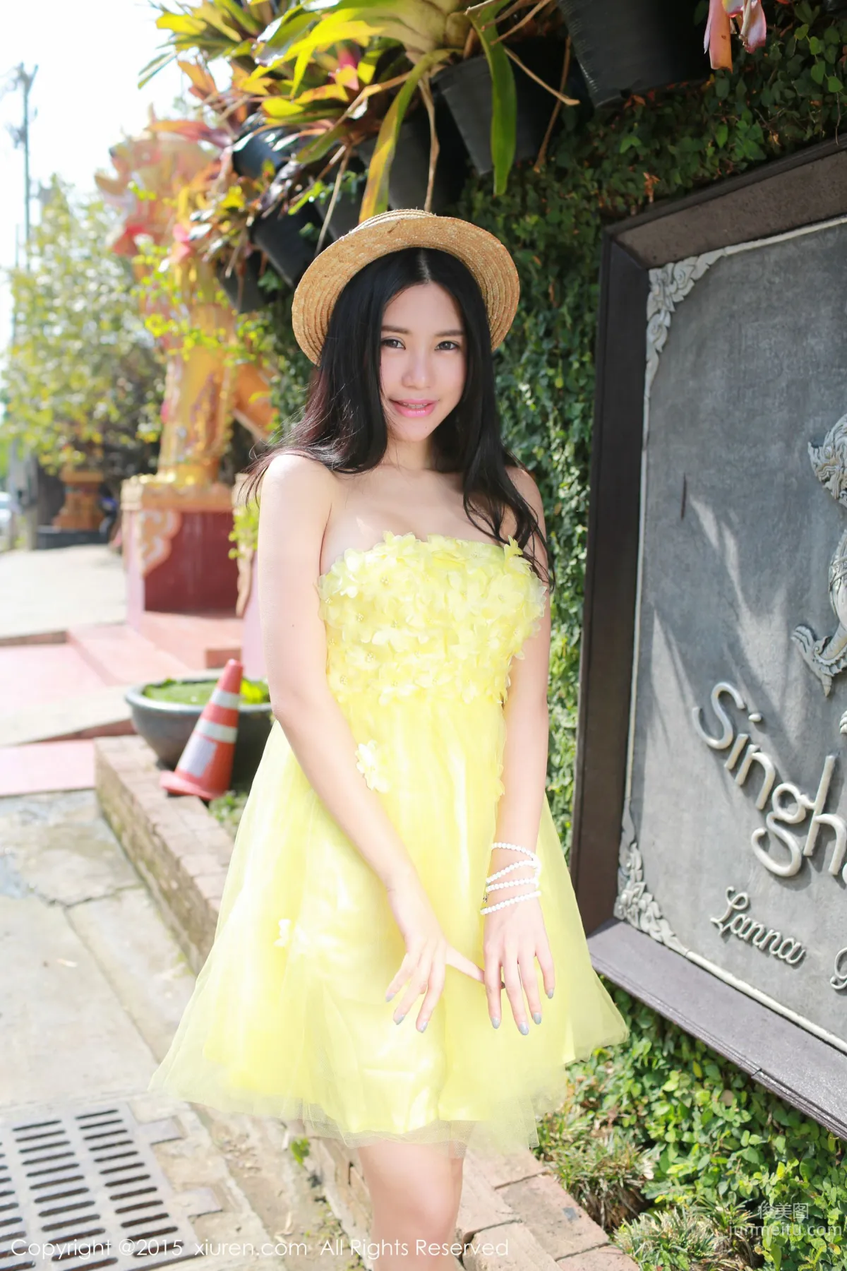Qi Lijia ula, Thailand Chiang Mai Travel Shoot, Fresh and Light Outdoor Shoot [XiuRen] No.296 Photo Set photo 15