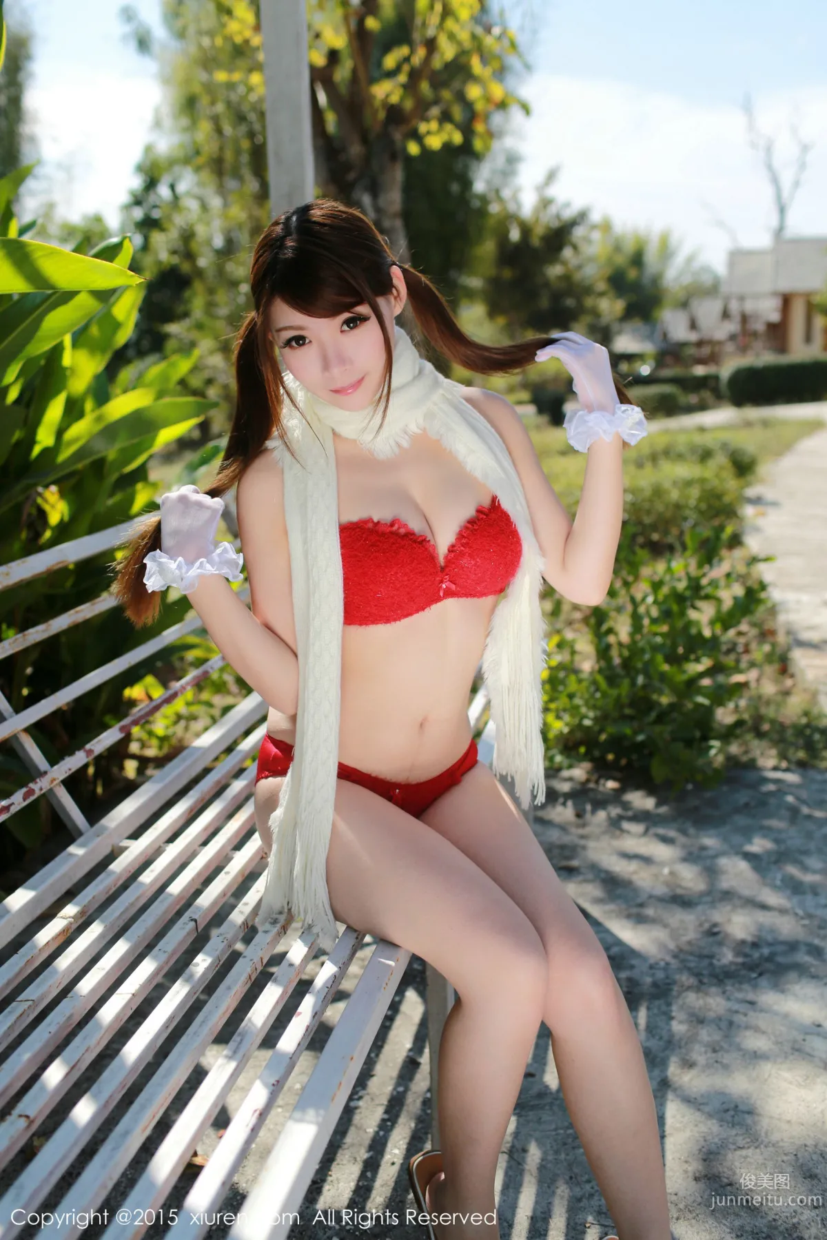 MARA Jiang, Thailand Pai Travel Shoot, Sunshine Goddess Series [XiuRen] No.307 Photo Set photo 2