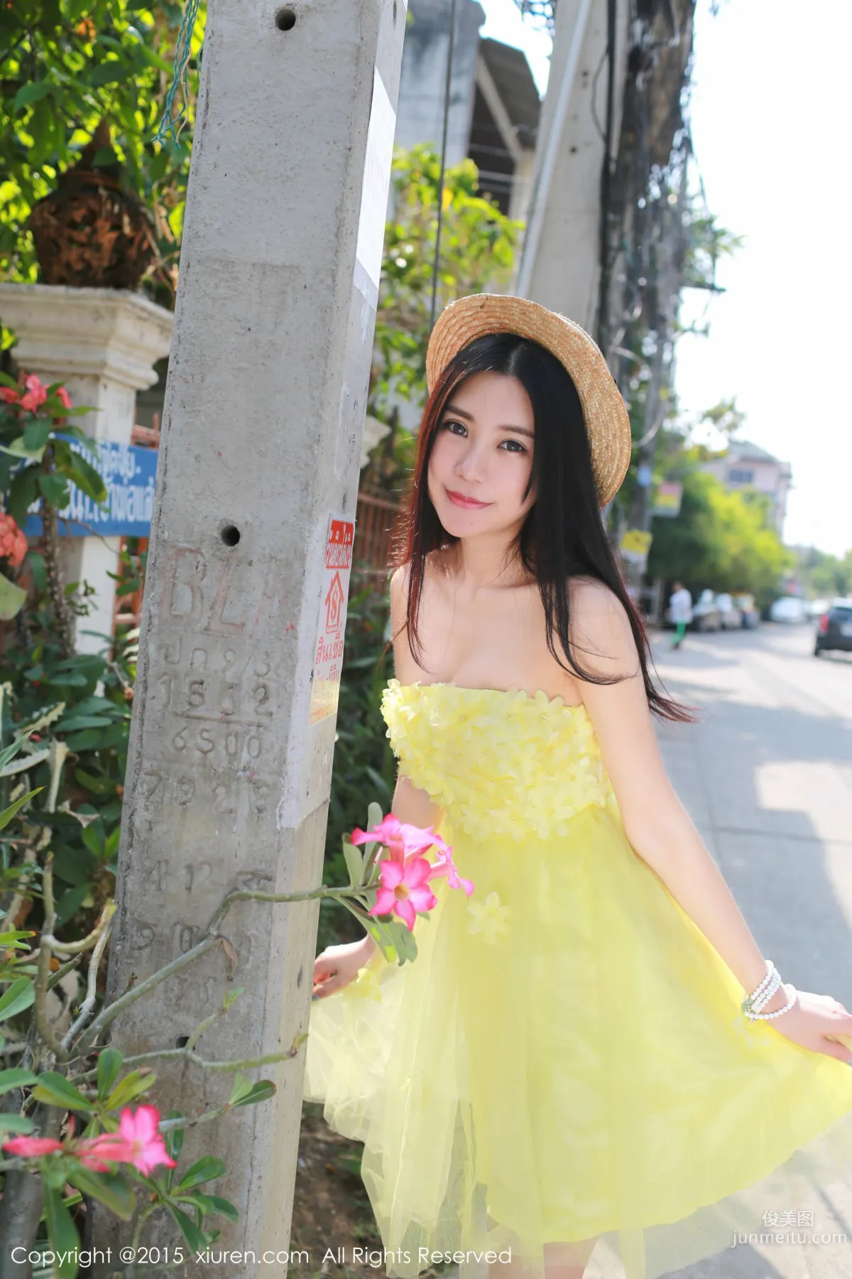 Qi Lijia ula, Thailand Chiang Mai Travel Shoot, Fresh and Light Outdoor Shoot [XiuRen] No.296 Photo Set photo 5