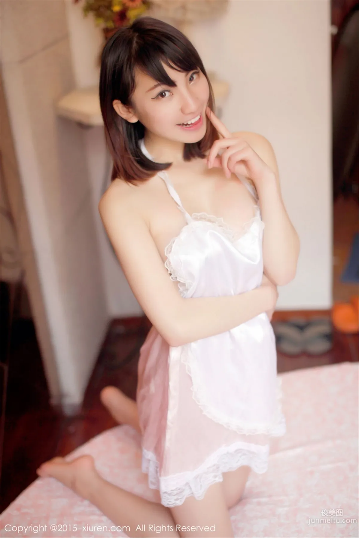 Yan Qianqian Cindy, Cleavage Push and Pajama Series [XiuRen] No.270 Photo Set photo 34