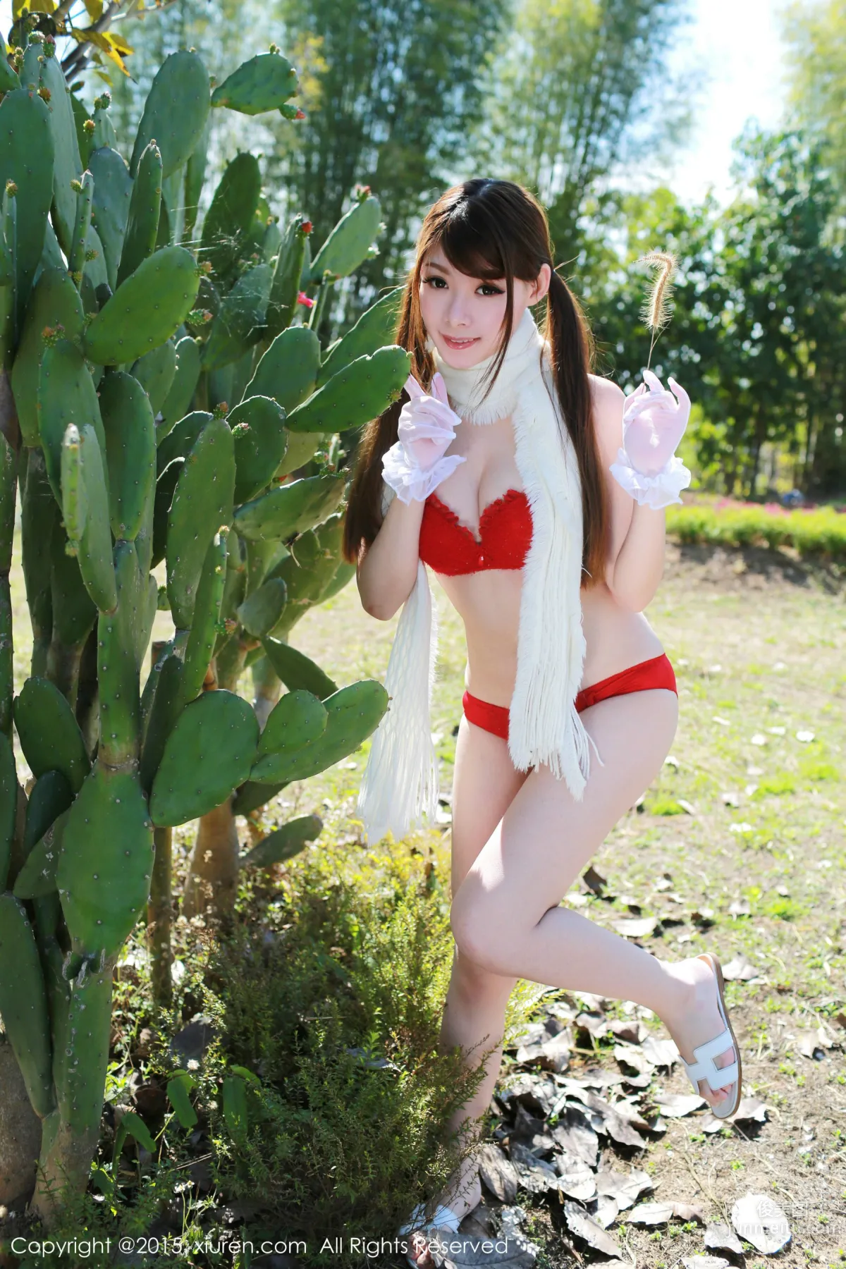 MARA Jiang, Thailand Pai Travel Shoot, Sunshine Goddess Series [XiuRen] No.307 Photo Set photo 14