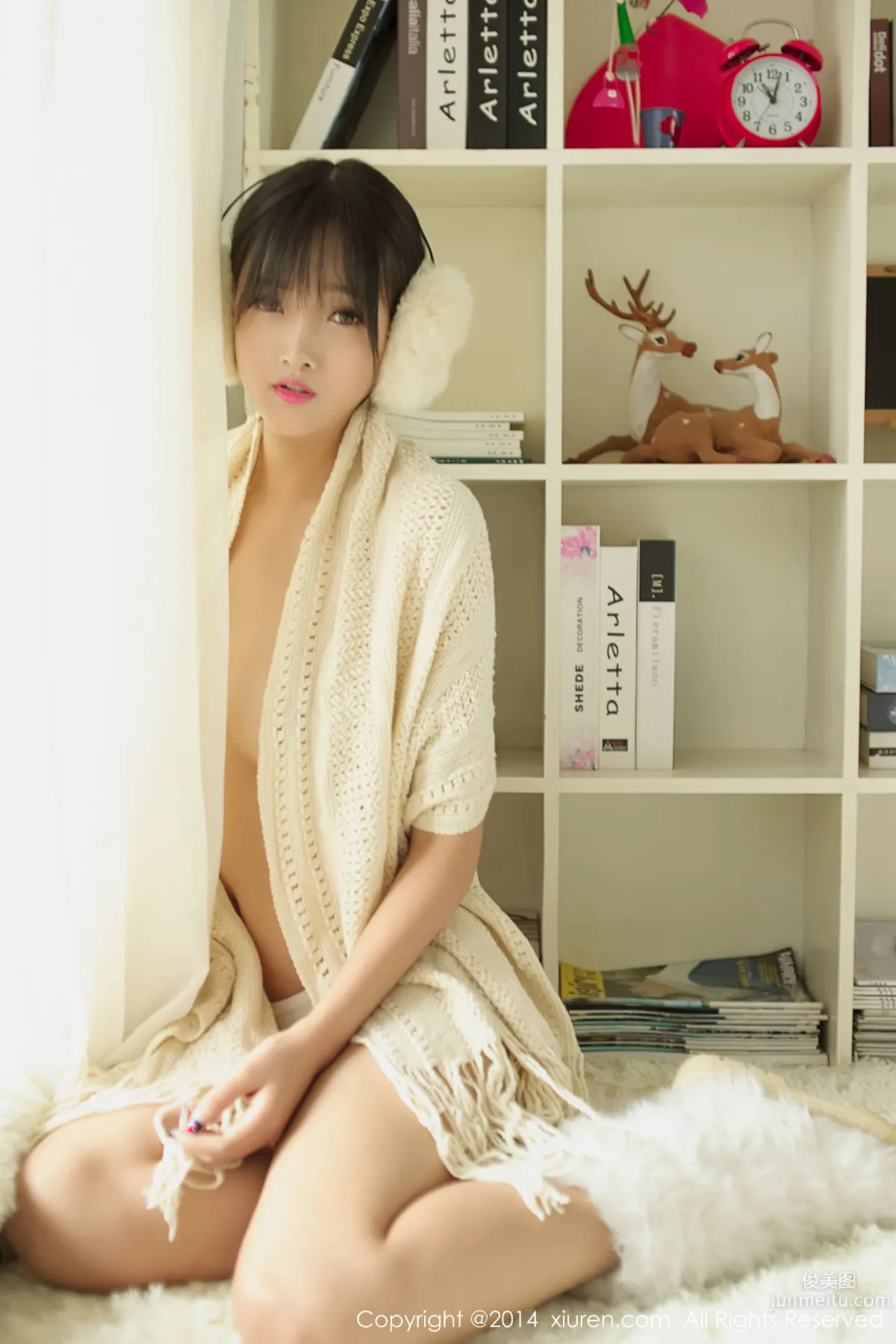 靜顔甯《可愛居家少女》 [秀人網XiuRen] No.217 寫真集 21