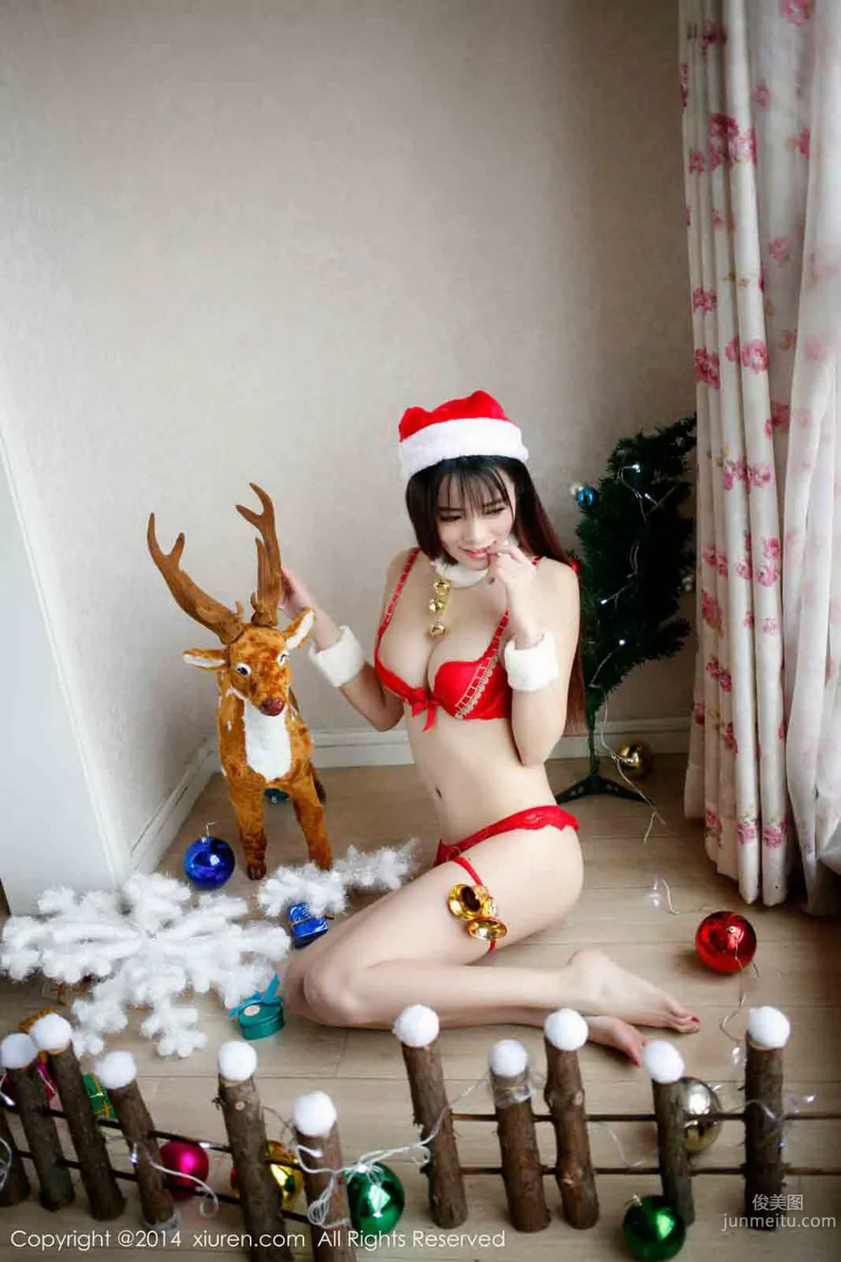 Kong Yihong "Christmas Theme Series" [XiuRen] No.259 Photo Set photo 2