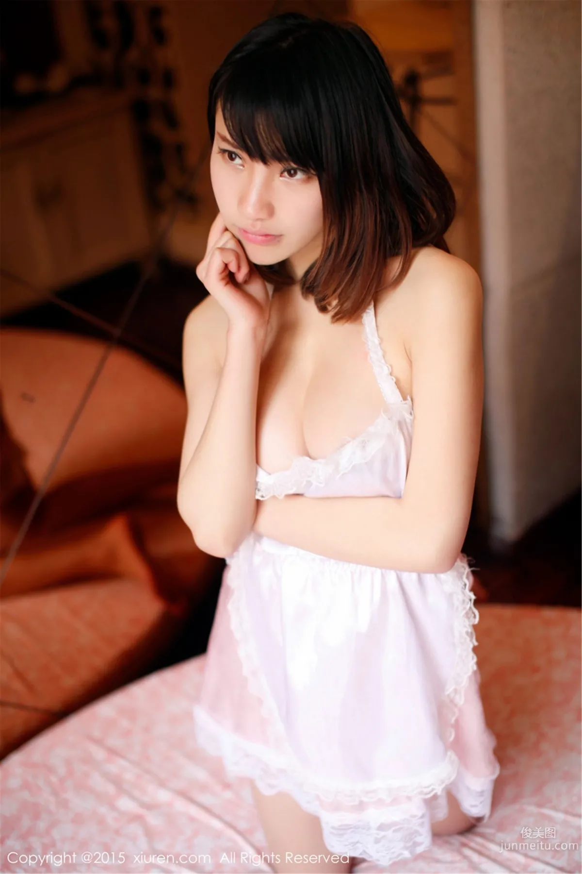 Yan Qianqian Cindy, Cleavage Push and Pajama Series [XiuRen] No.270 Photo Set photo 31