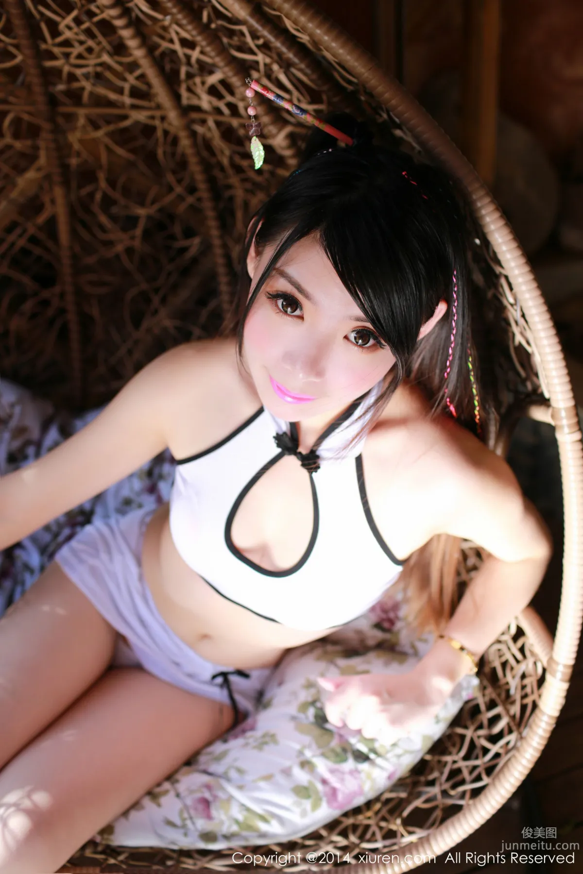 MARA Jiang (Xu Wen) Li Jiang Travel Shoot, People and Scenery in One Classical Series [XiuRen] No.248 Photo Set photo 18