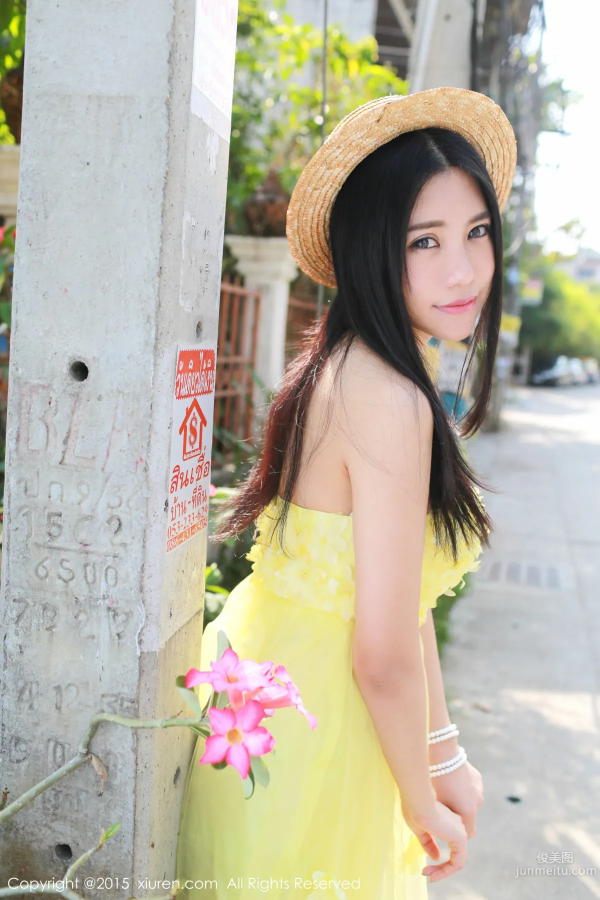 Qi Lijia ula, Thailand Chiang Mai Travel Shoot, Fresh and Light Outdoor Shoot [XiuRen] No.296 Photo Set photo 3
