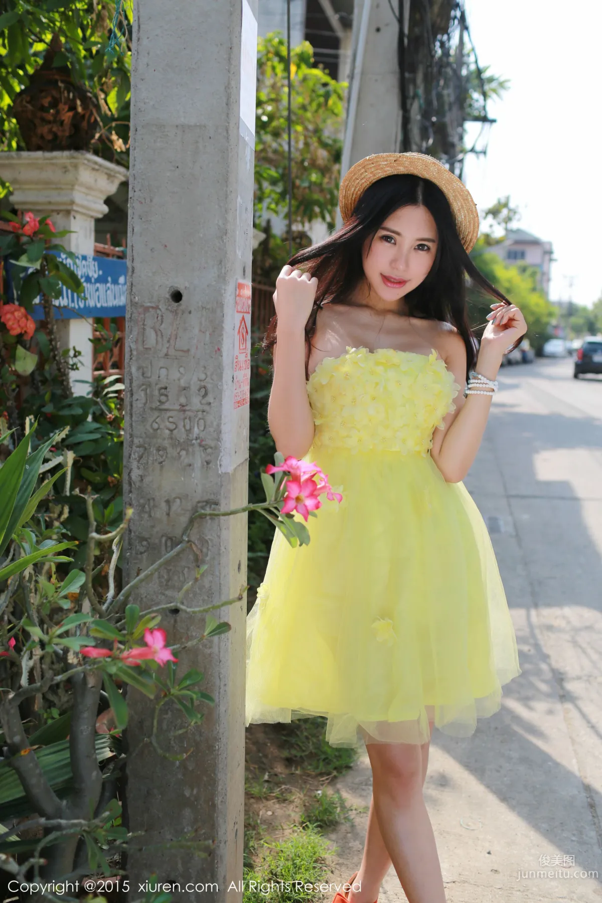 Qi Lijia ula, Thailand Chiang Mai Travel Shoot, Fresh and Light Outdoor Shoot [XiuRen] No.296 Photo Set photo 9