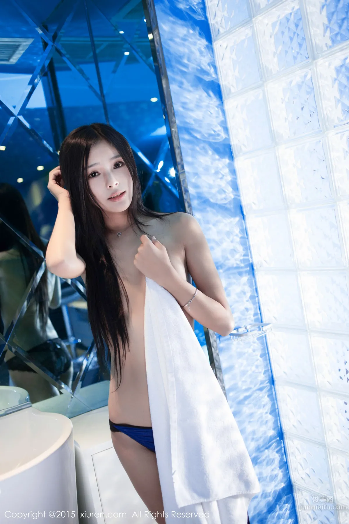 Proud Li Yuxin, Uniform + Cat Ears Private Shoot [XiuRen] No.299 Photo Set photo 50
