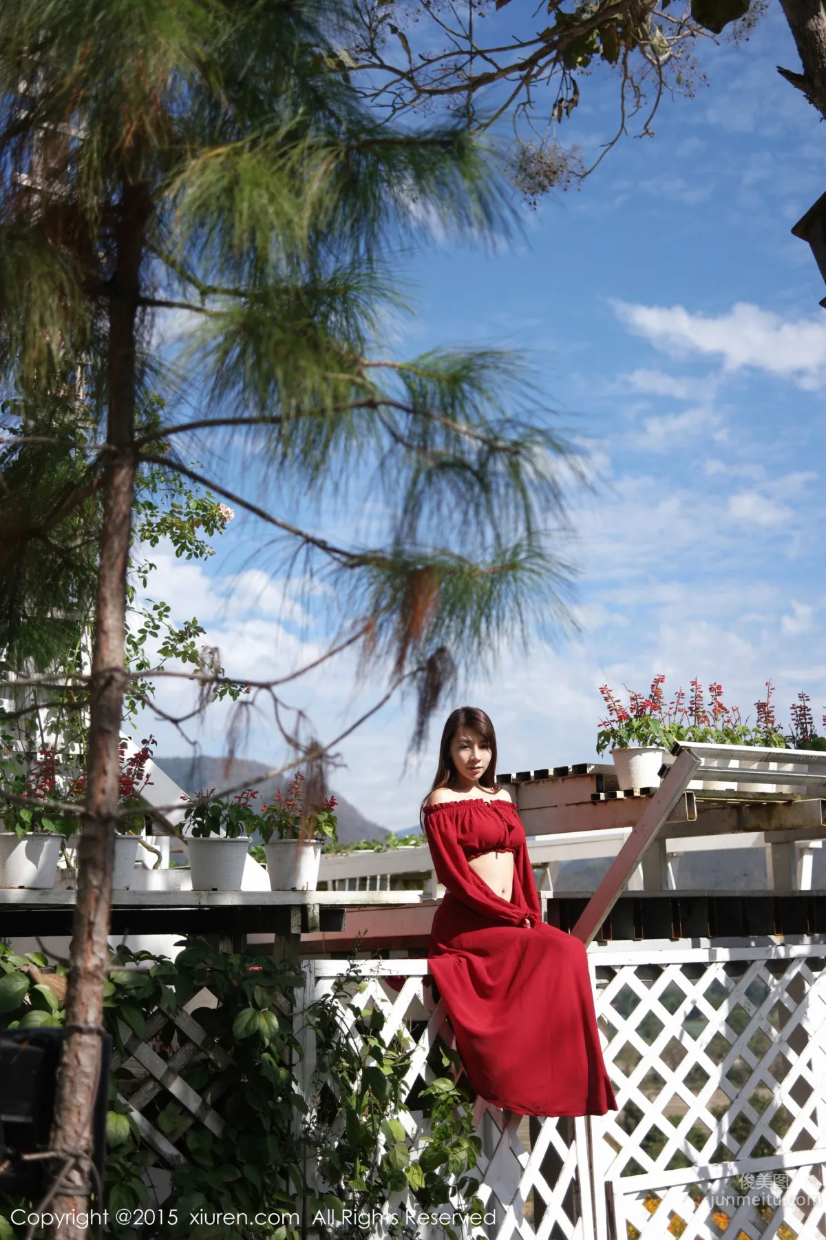 vetiver Jiabao Beier, Thailand Travel Shoot Long Dress Goddess Series [XiuRen] No.303 Photo Set photo 25