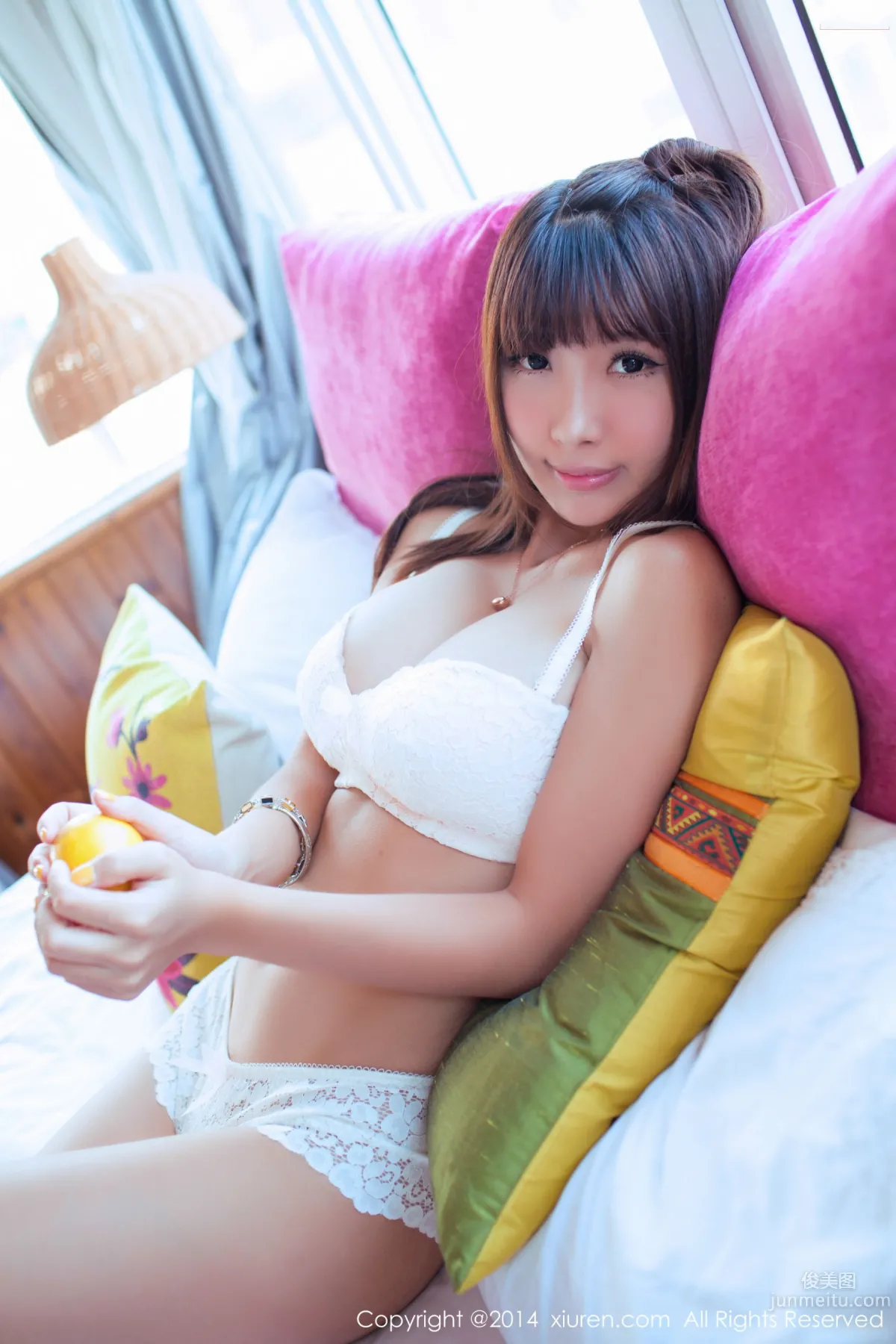 Xiaoqian sunny (Li Zhenji), Baby Face and Big Bust Goddess [XiuRen] No.220 Photo Set photo 56