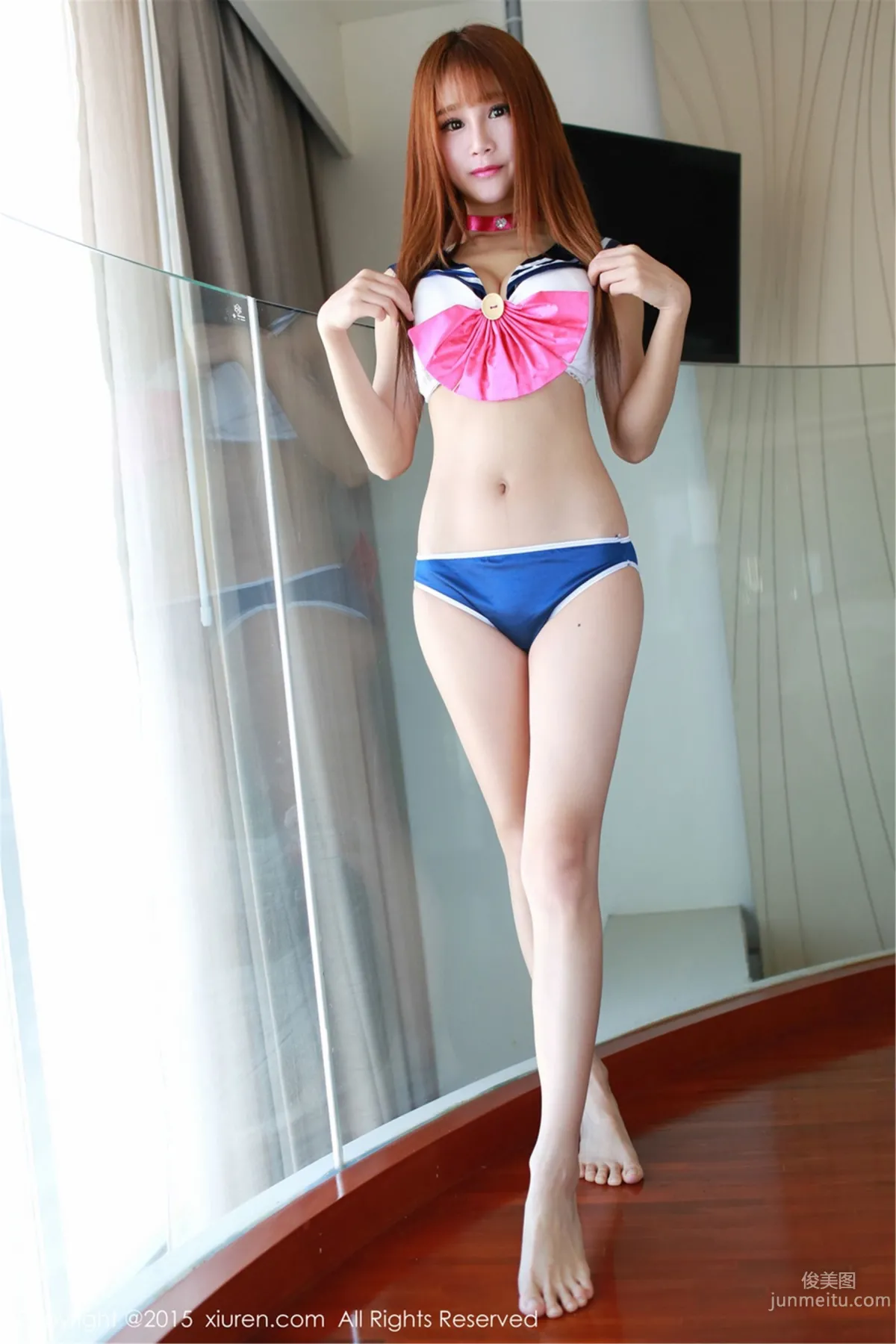 Zi Chuner Annie "Sexy Uniform MM" [XiuRen] No.279 Photo Set photo 2