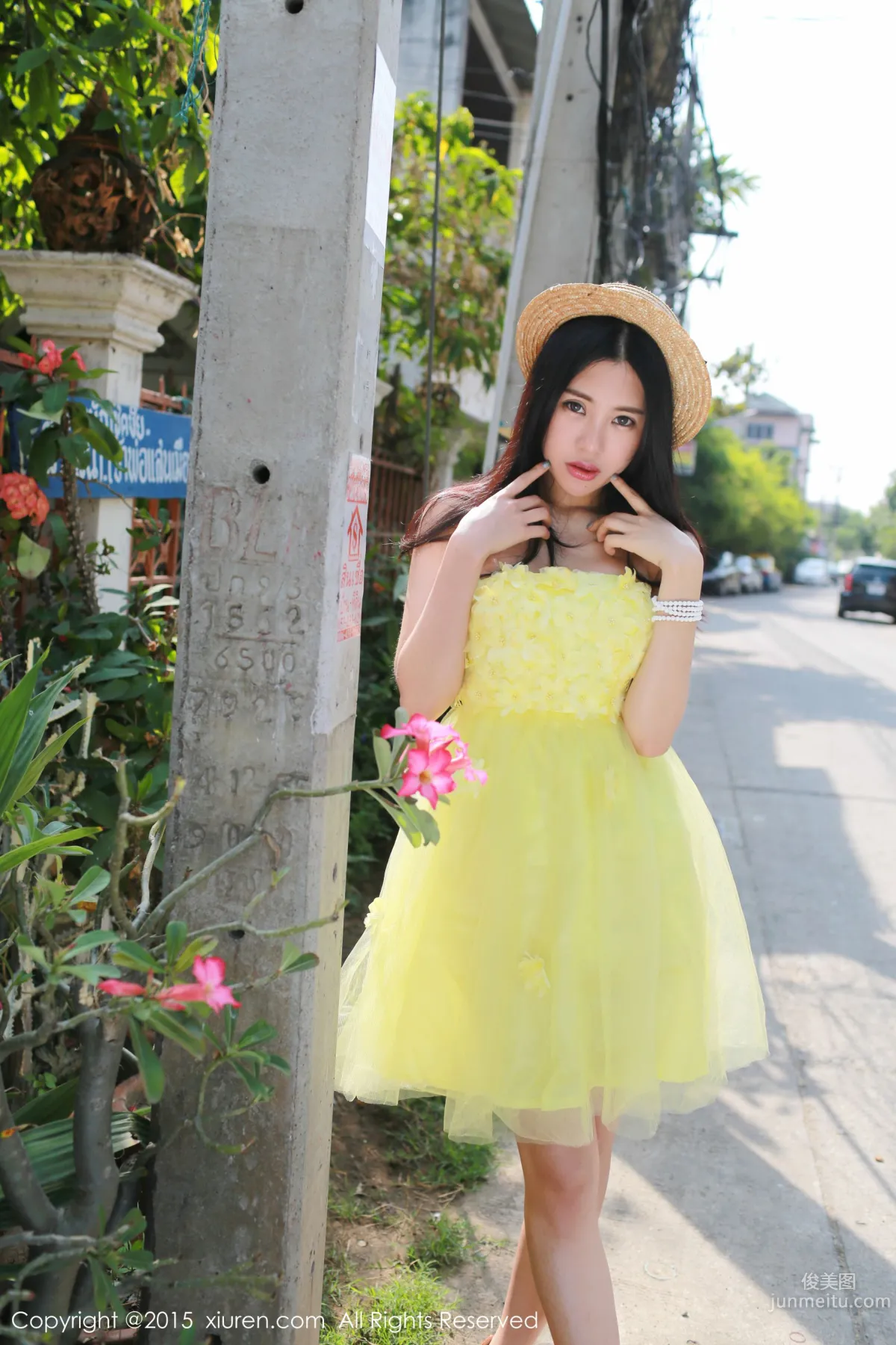 Qi Lijia ula, Thailand Chiang Mai Travel Shoot, Fresh and Light Outdoor Shoot [XiuRen] No.296 Photo Set photo 8