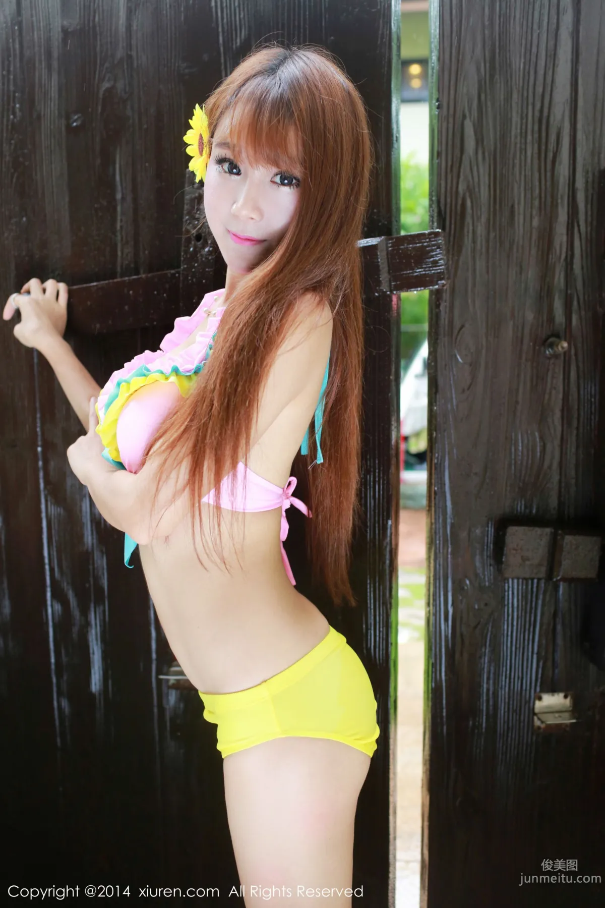 Zi Chuner Annie Swimwear Sunny Beautiful Girl [XiuRen] No.216 Photo Set photo 15