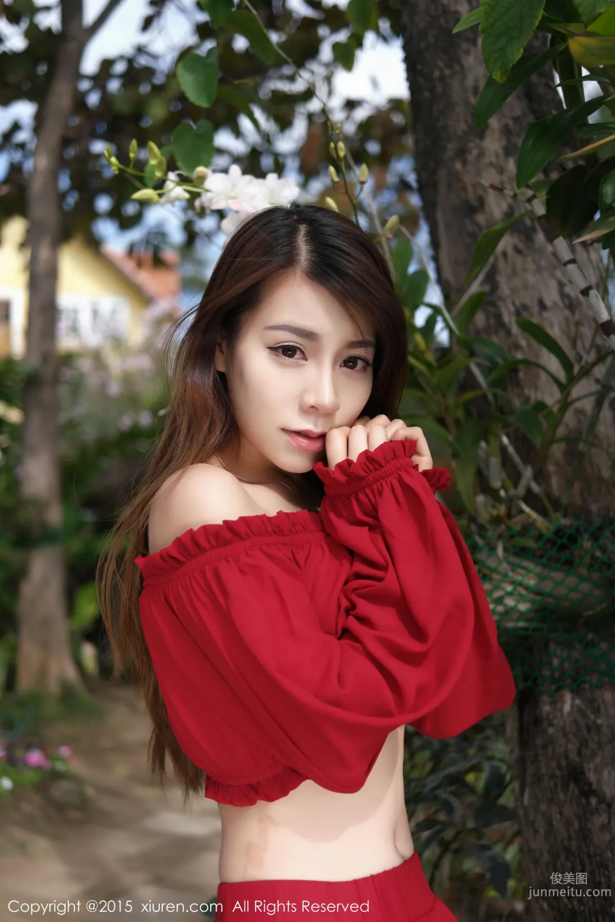 vetiver Jiabao Beier, Thailand Travel Shoot Long Dress Goddess Series [XiuRen] No.303 Photo Set photo 12
