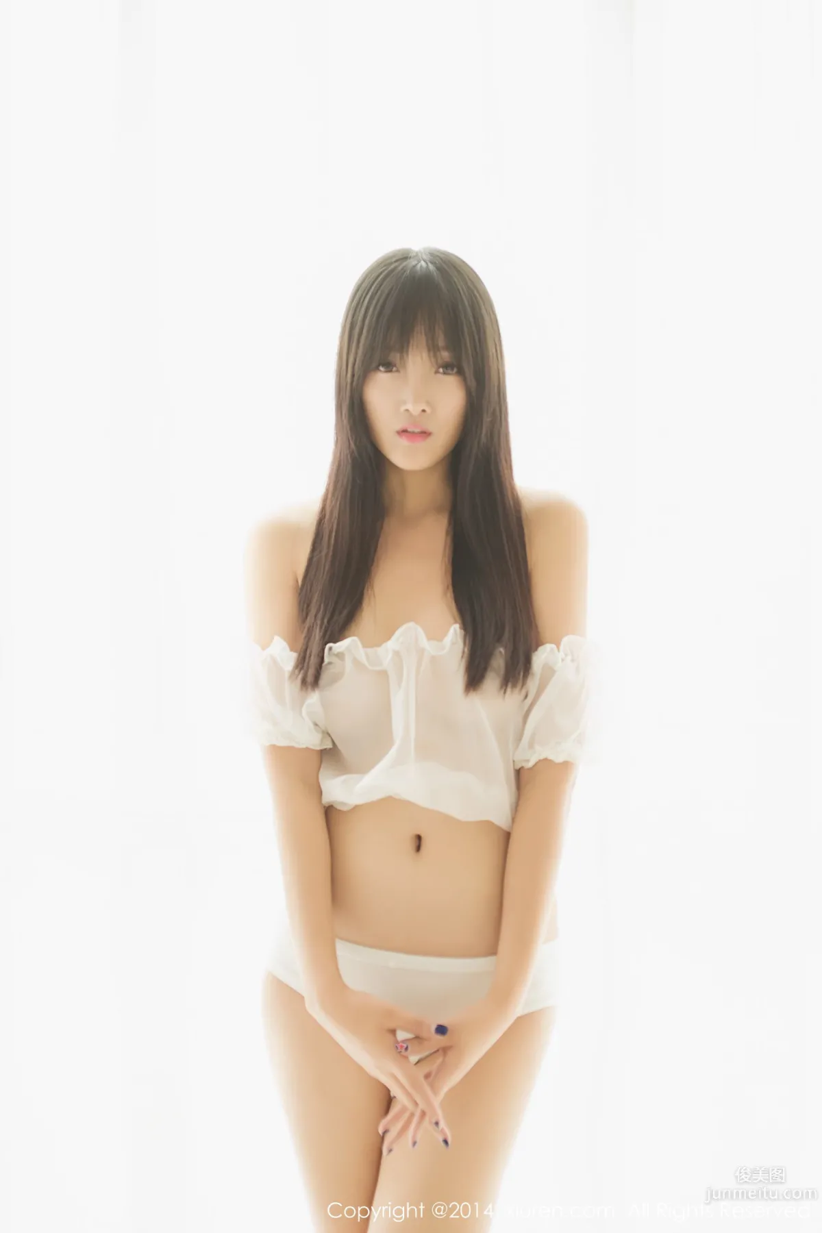 靜顔甯《可愛居家少女》 [秀人網XiuRen] No.217 寫真集 25
