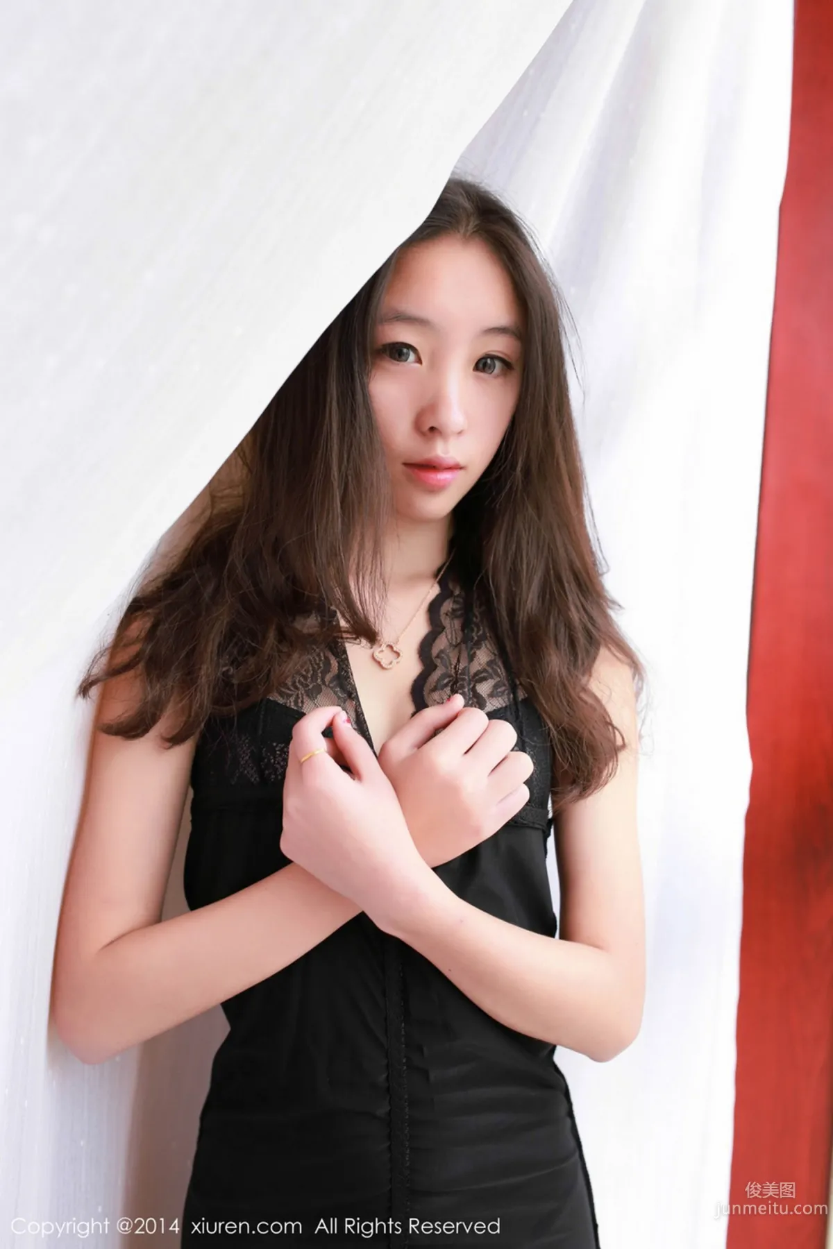 Zixuan Crystal, Cook Outfit + Lace Fishnet Stockings, [XiuRen] No.263, Photo Set photo 33