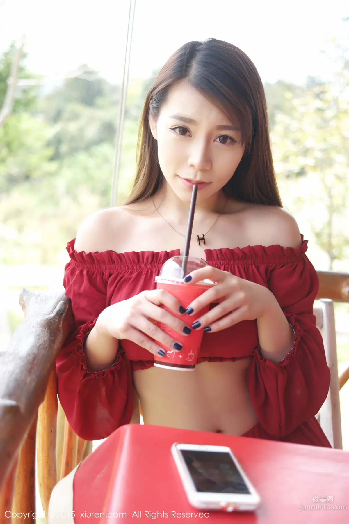 vetiver Jiabao Beier, Thailand Travel Shoot Long Dress Goddess Series [XiuRen] No.303 Photo Set photo 2
