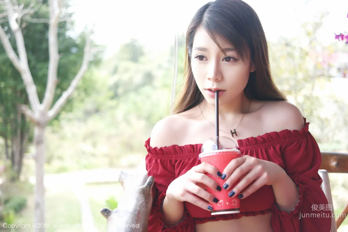 vetiver Jiabao Beier, Thailand Travel Shoot Long Dress Goddess Series [XiuRen] No.303 Photo Set photo 1
