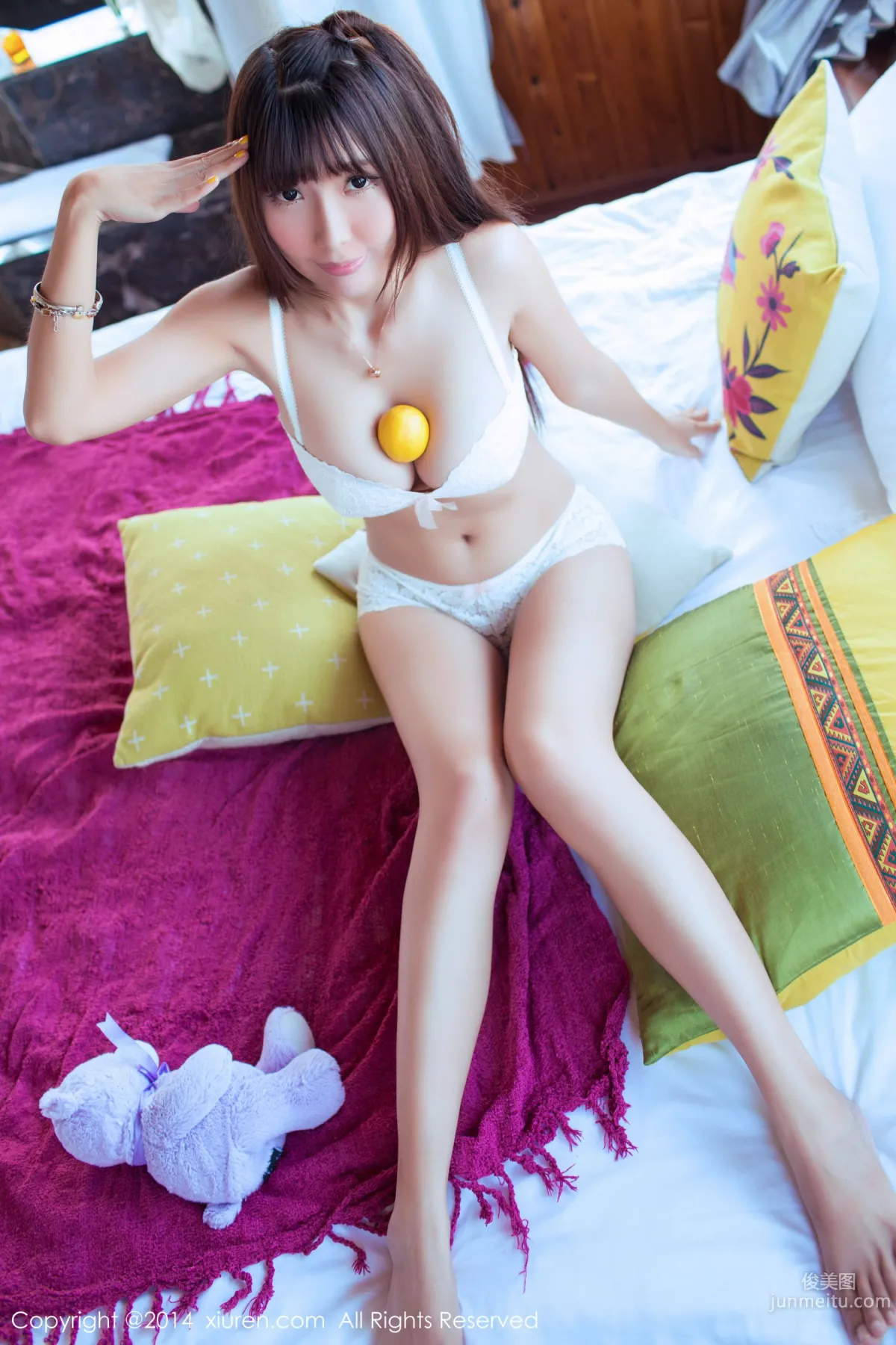 Xiaoqian sunny (Li Zhenji), Baby Face and Big Bust Goddess [XiuRen] No.220 Photo Set photo 51