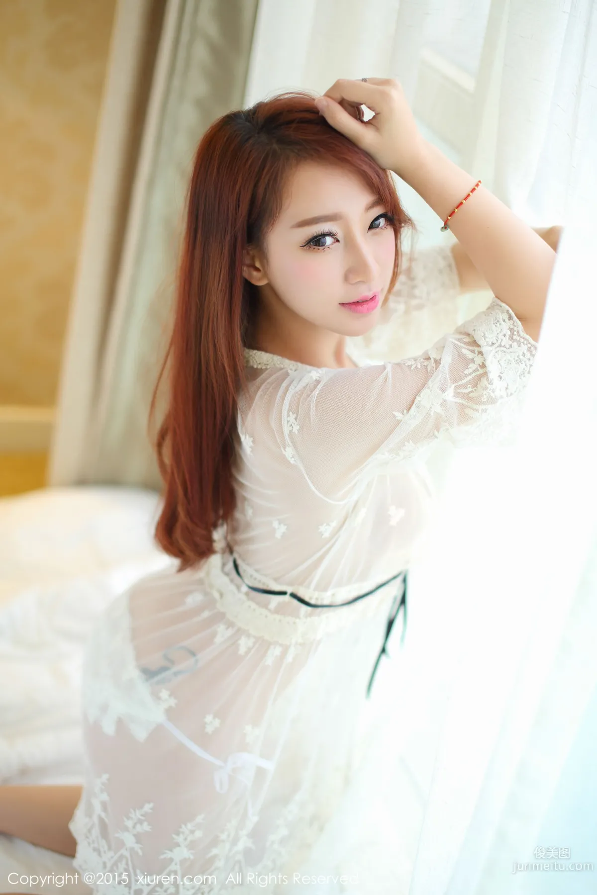 Lili Lily, Sheer Lace Pajamas + Sexy Lingerie [XiuRen] No.330 Photo Set photo 11