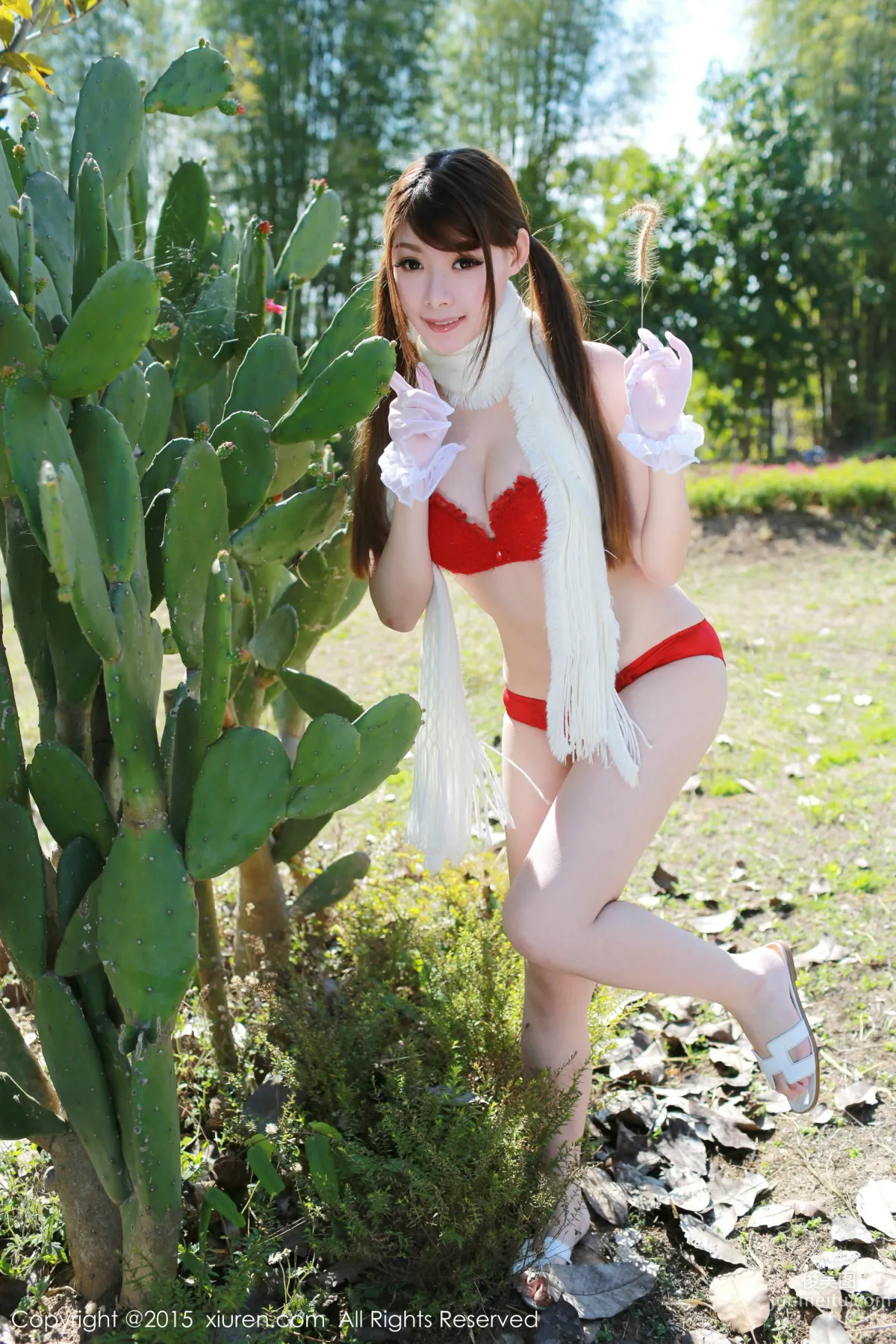 MARA Jiang, Thailand Pai Travel Shoot, Sunshine Goddess Series [XiuRen] No.307 Photo Set photo 15