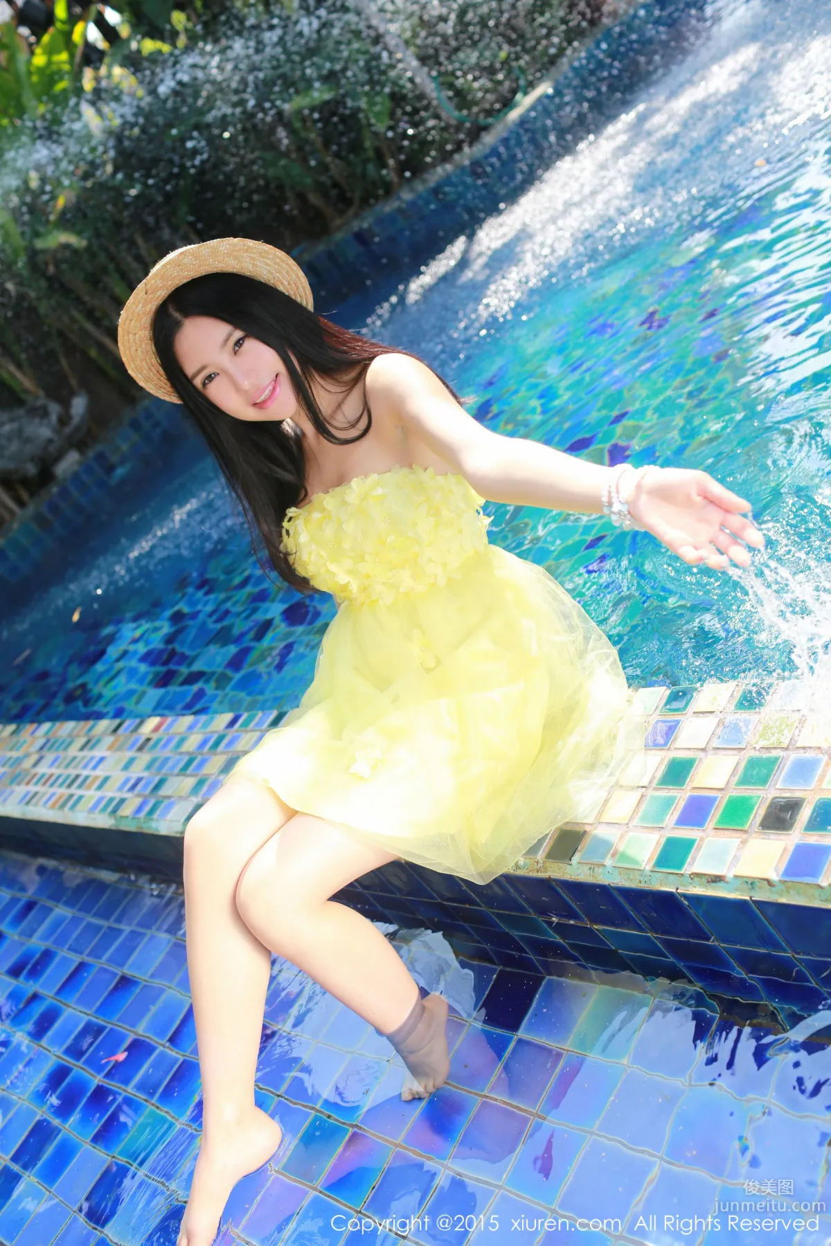 Qi Lijia ula, Thailand Chiang Mai Travel Shoot, Fresh and Light Outdoor Shoot [XiuRen] No.296 Photo Set photo 22