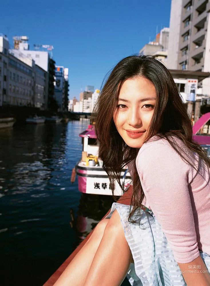Haruna Yabuki, Waiting at the Pier Photo Set [YS Web] Vol.150 photo 11