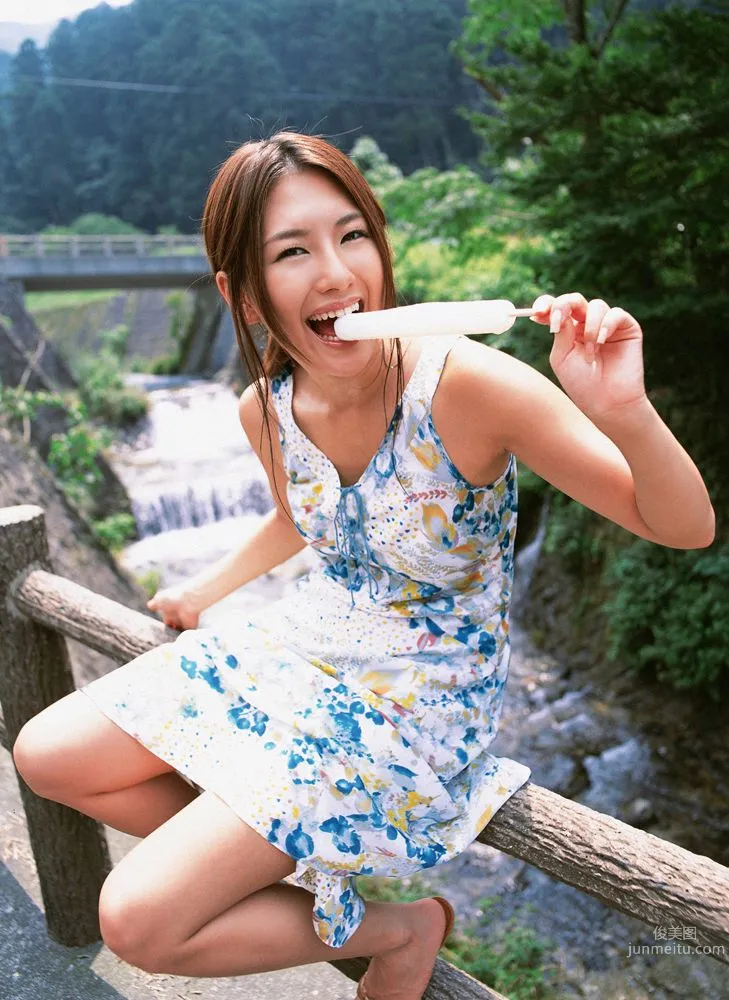 Haruna Yabuki, Waiting at the Pier Photo Set [YS Web] Vol.150 photo 57