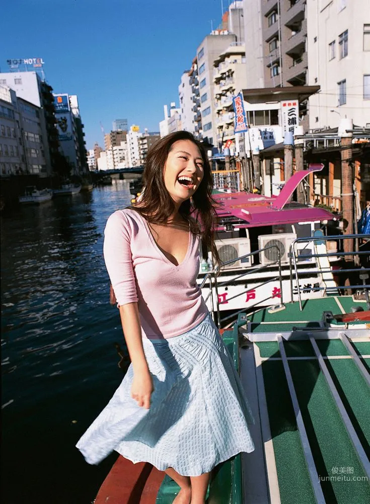 Haruna Yabuki, Waiting at the Pier Photo Set [YS Web] Vol.150 photo 18