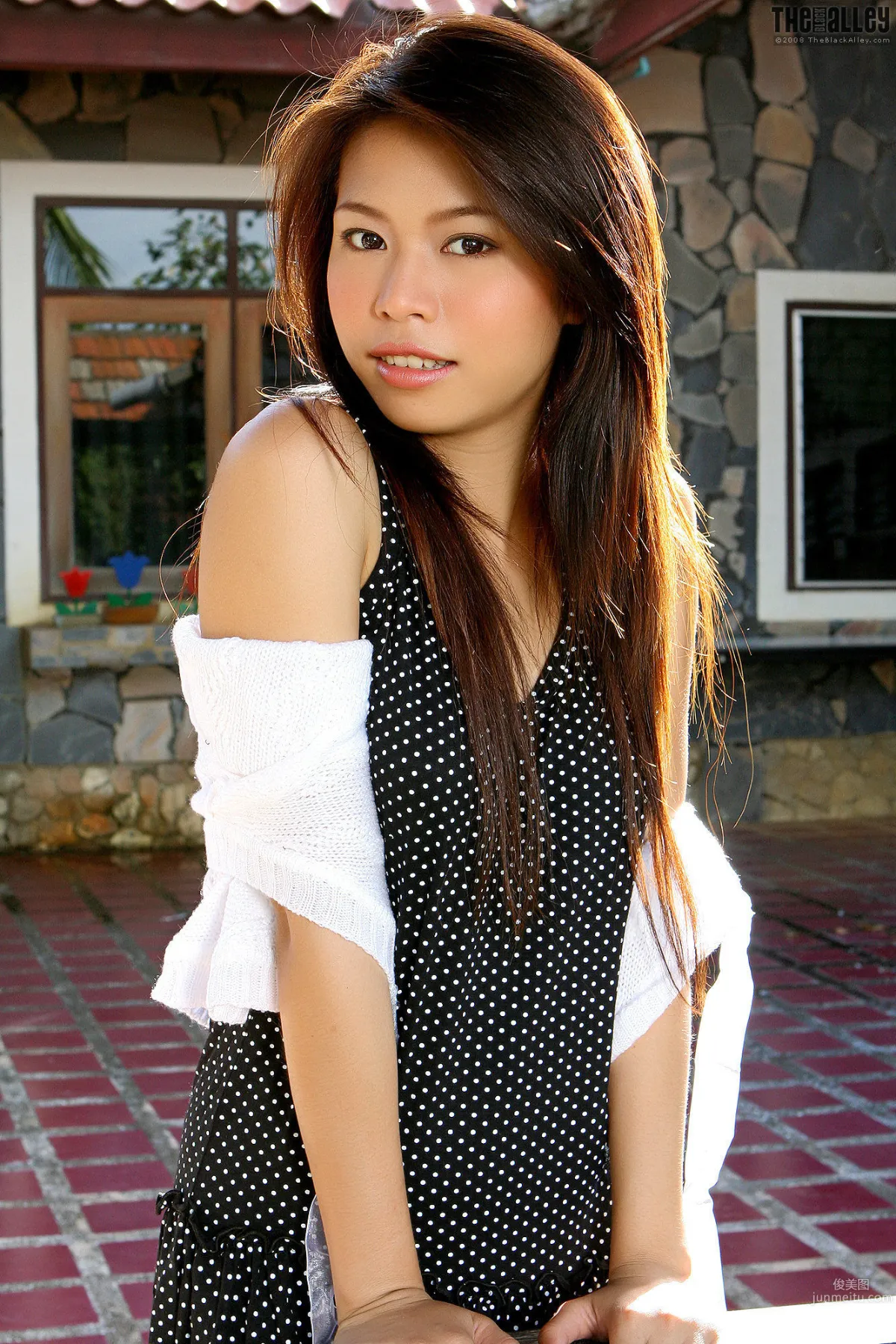 [The Black Alley] Jennie Leung, Pure Dress Photo Set photo 13