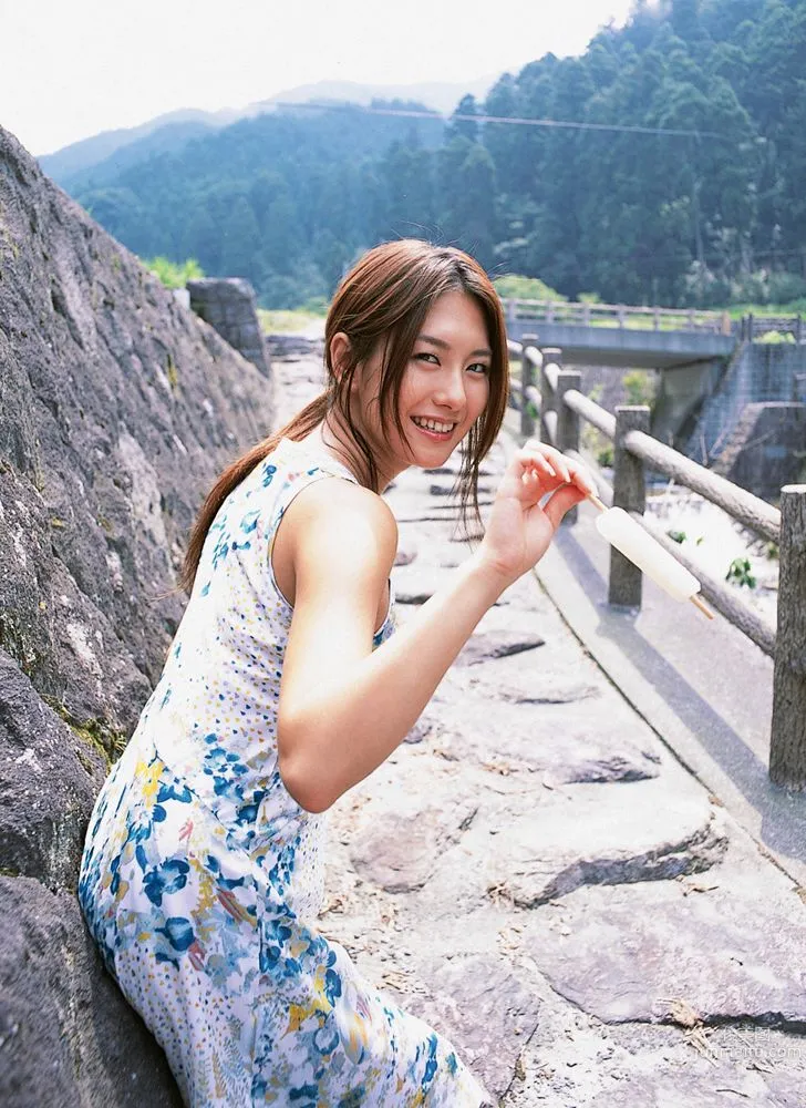 Haruna Yabuki, Waiting at the Pier Photo Set [YS Web] Vol.150 photo 56