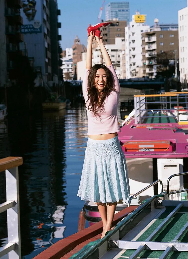 Haruna Yabuki, Waiting at the Pier Photo Set [YS Web] Vol.150 photo 15